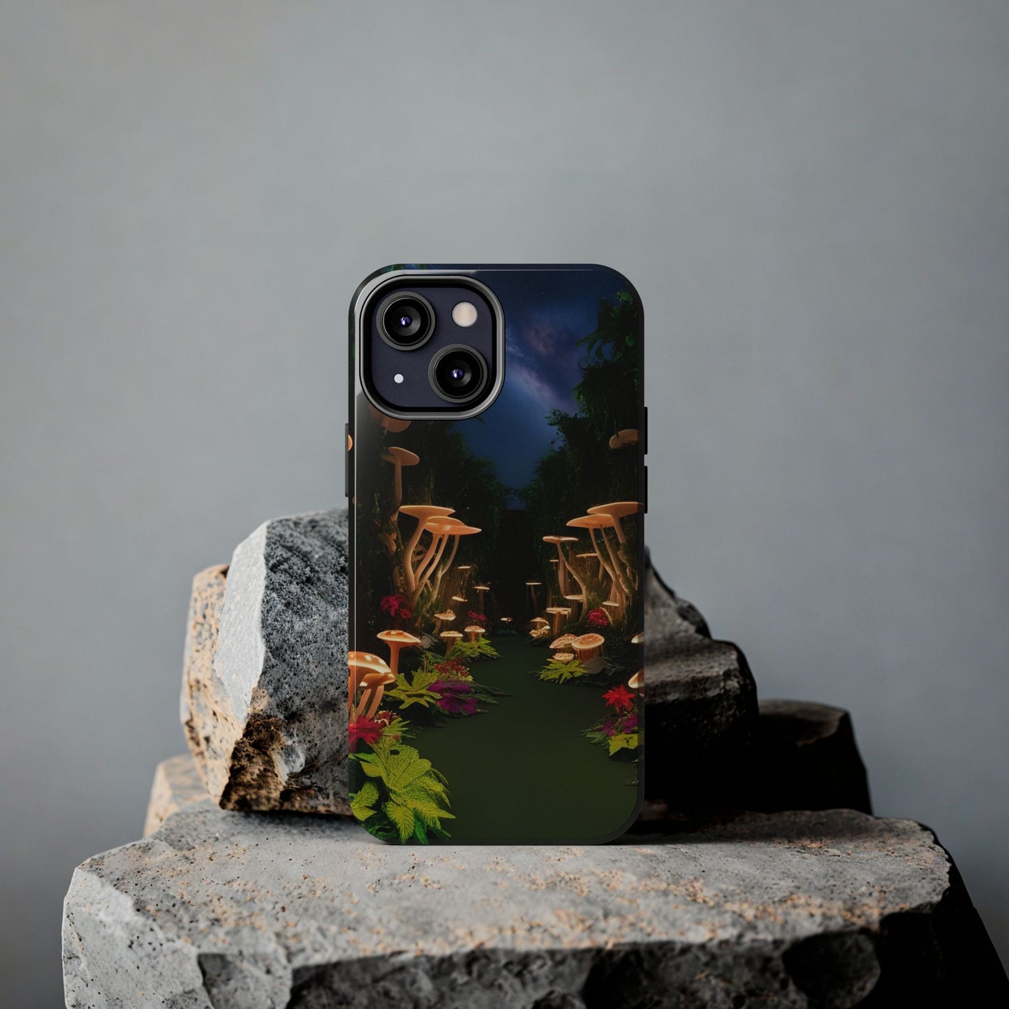 Mushroom Forest Tough Phone Case