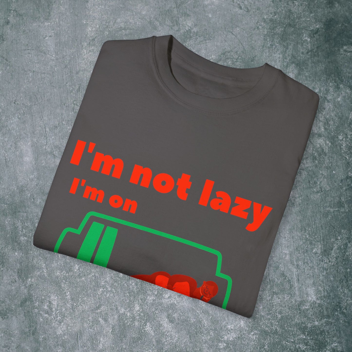 Unisex Energy-Saving Mode T-Shirt - Perfect for Lazy Days!