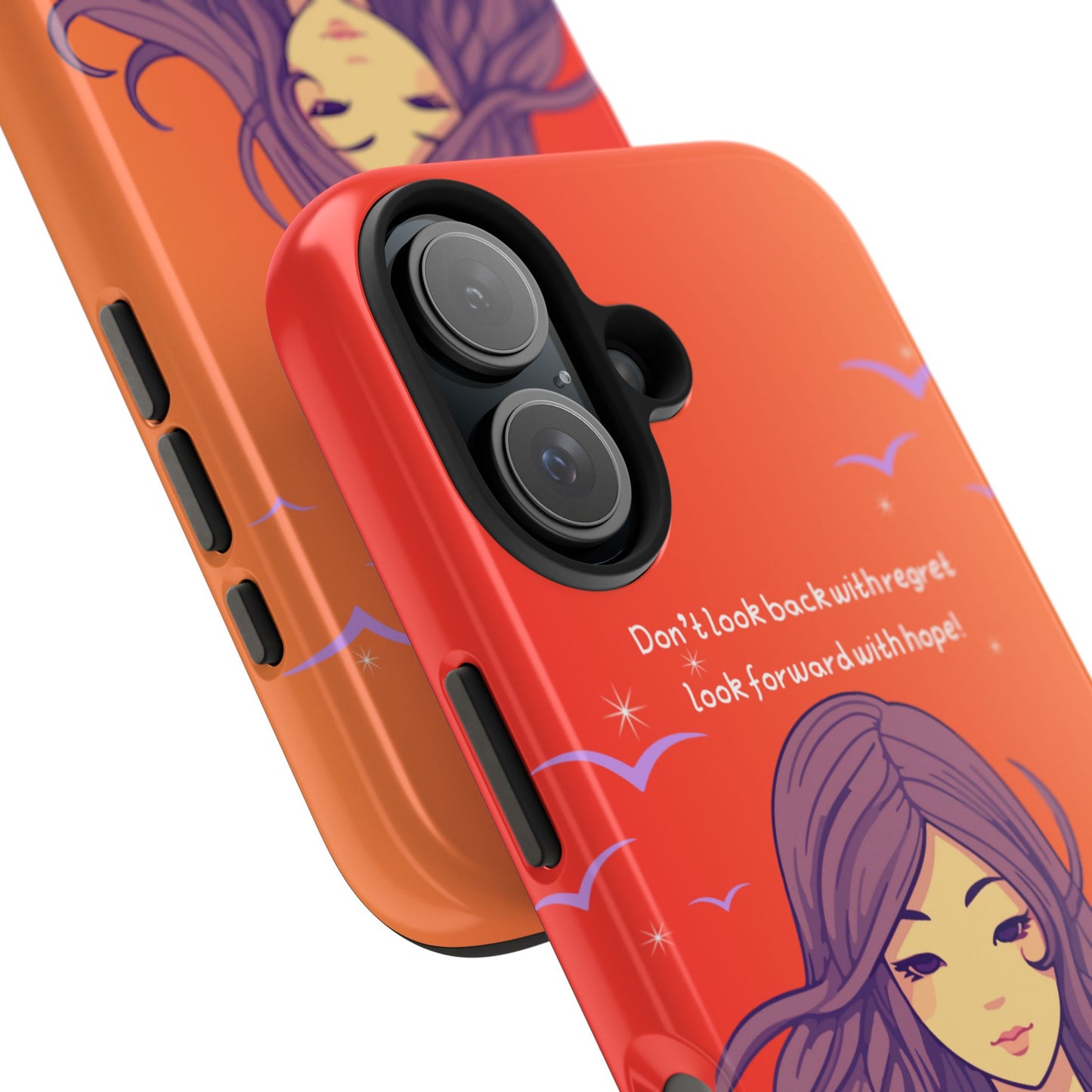 Inspirational Tough Phone Case - 'Look Forward with Hope' Design