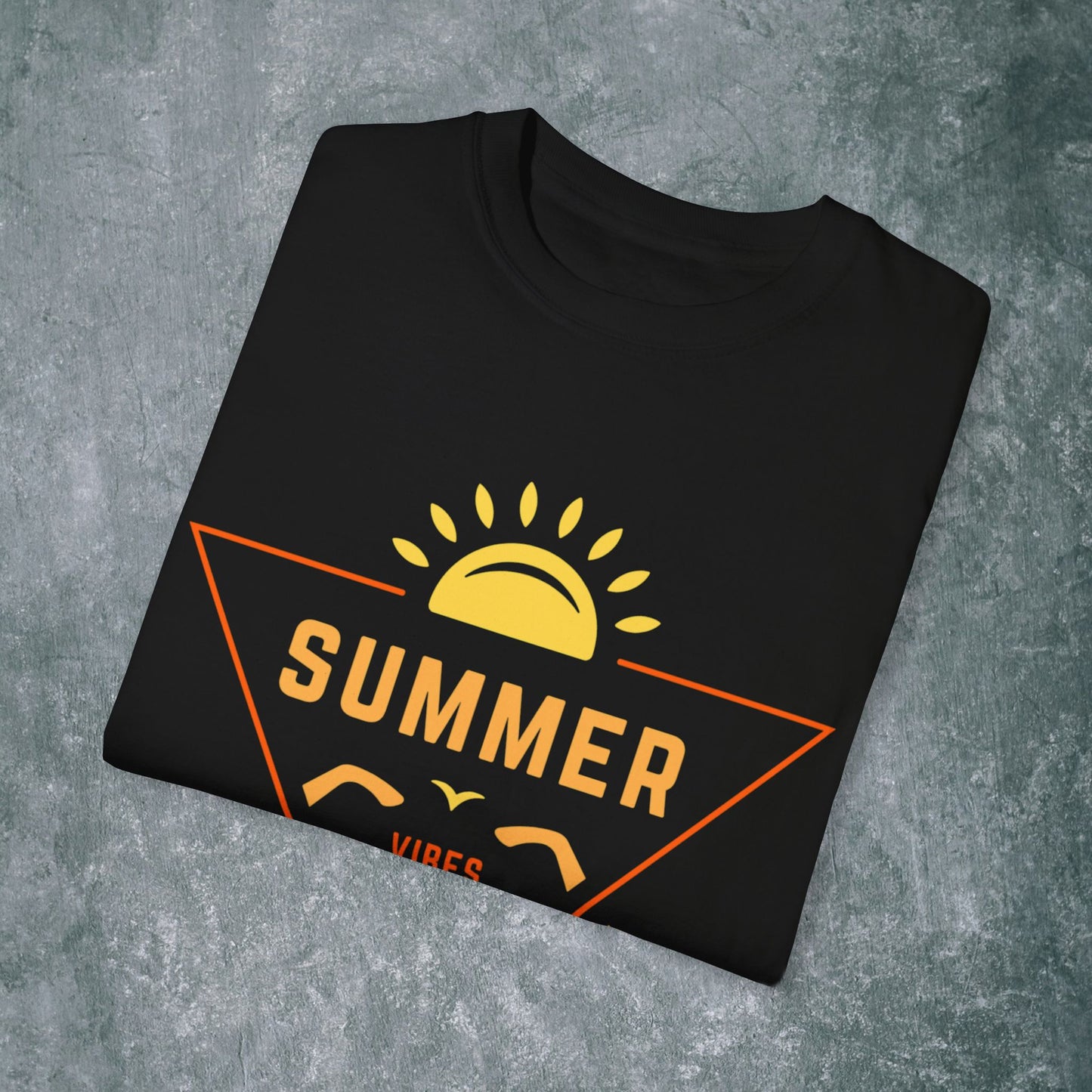 Summer Vibes Unisex Garment-Dyed T-Shirt