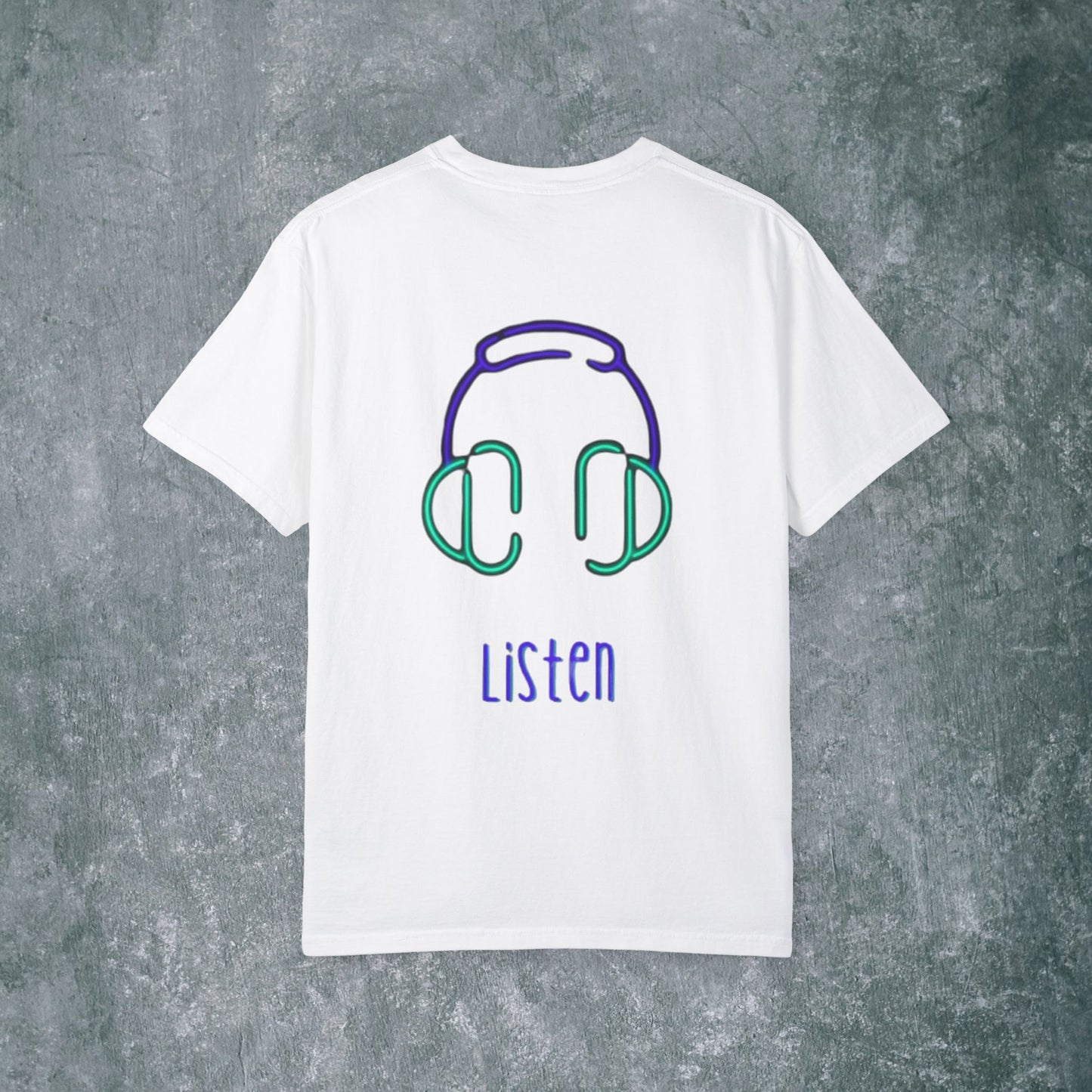 Sound Up T-Shirt for Music Lovers - With Back Print