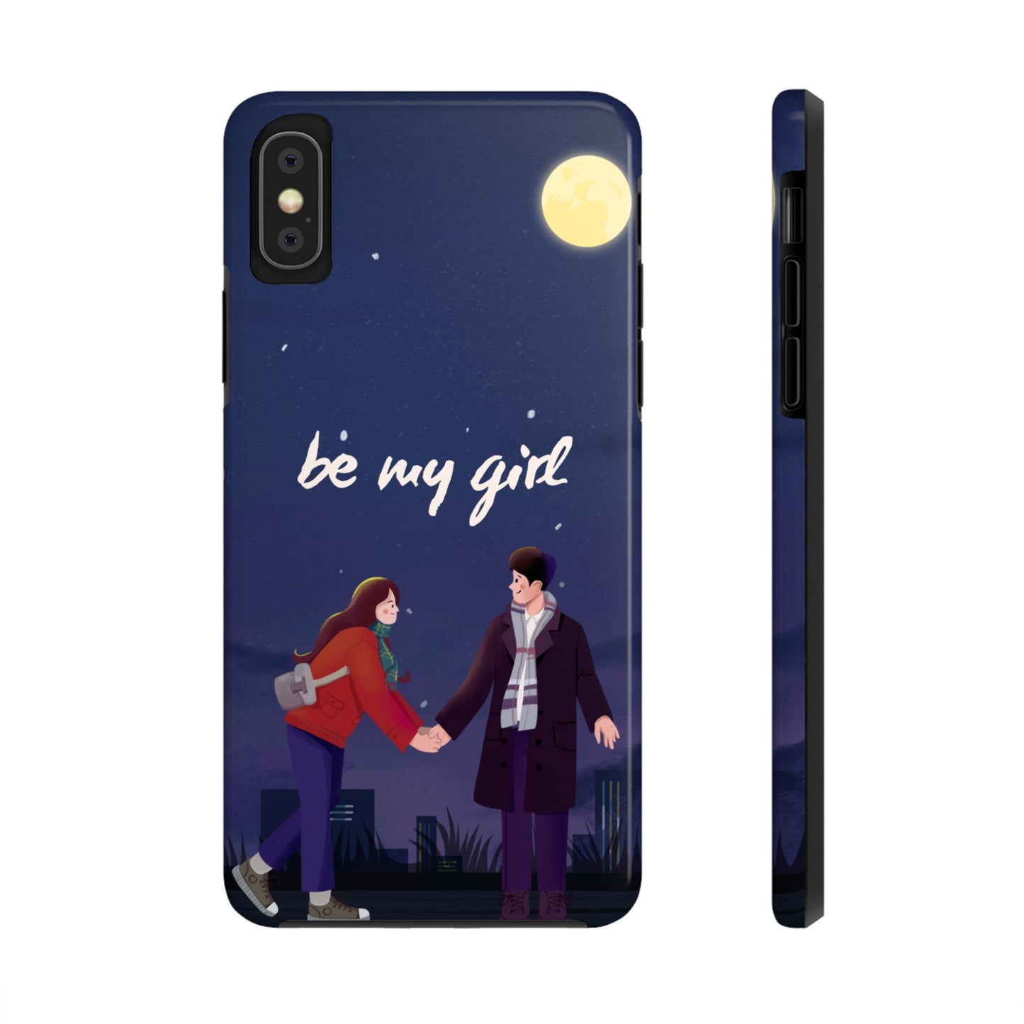 Romantic Couple Tough Phone Cases