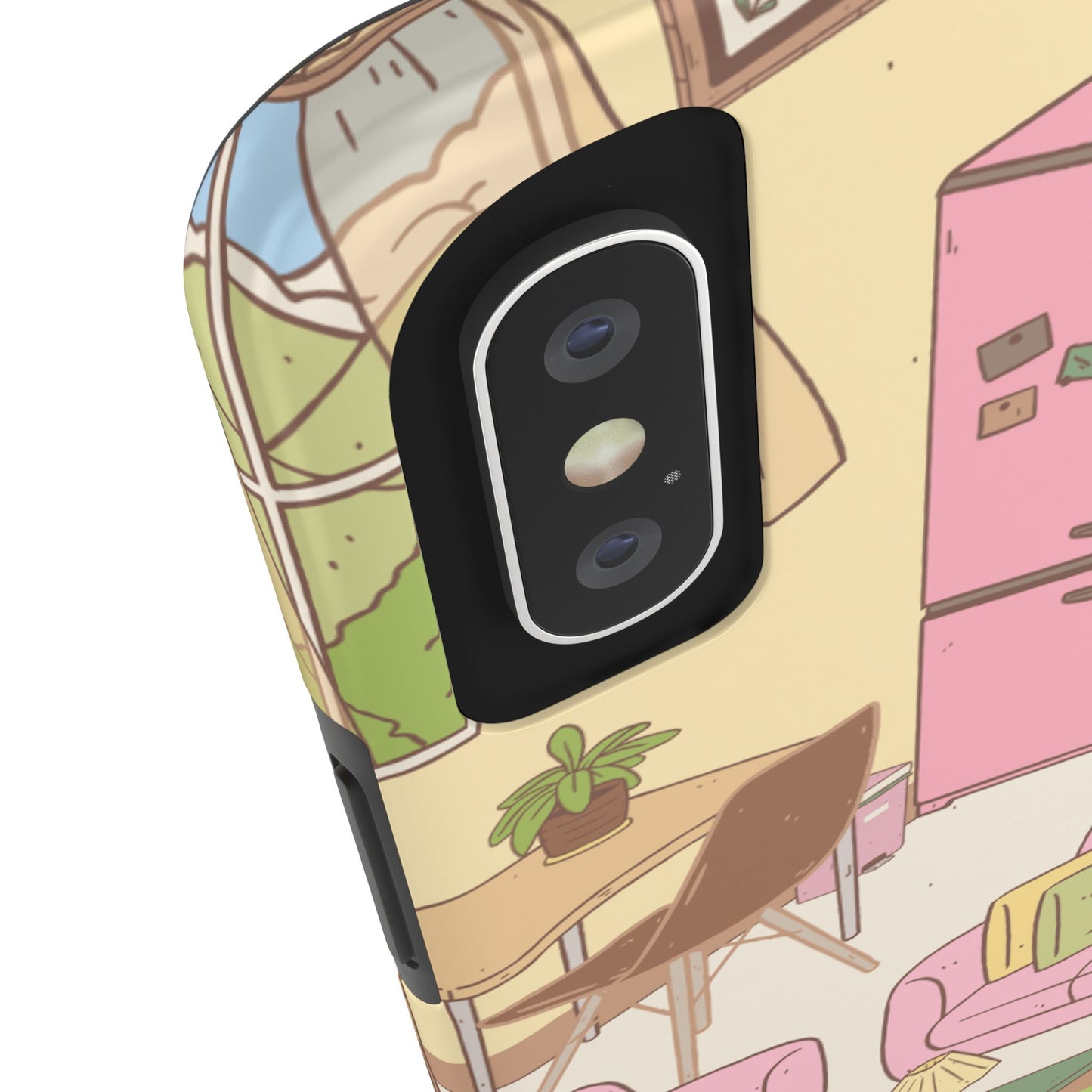 Cozy Home Vibes Tough Phone Case | Fun Living Room Design