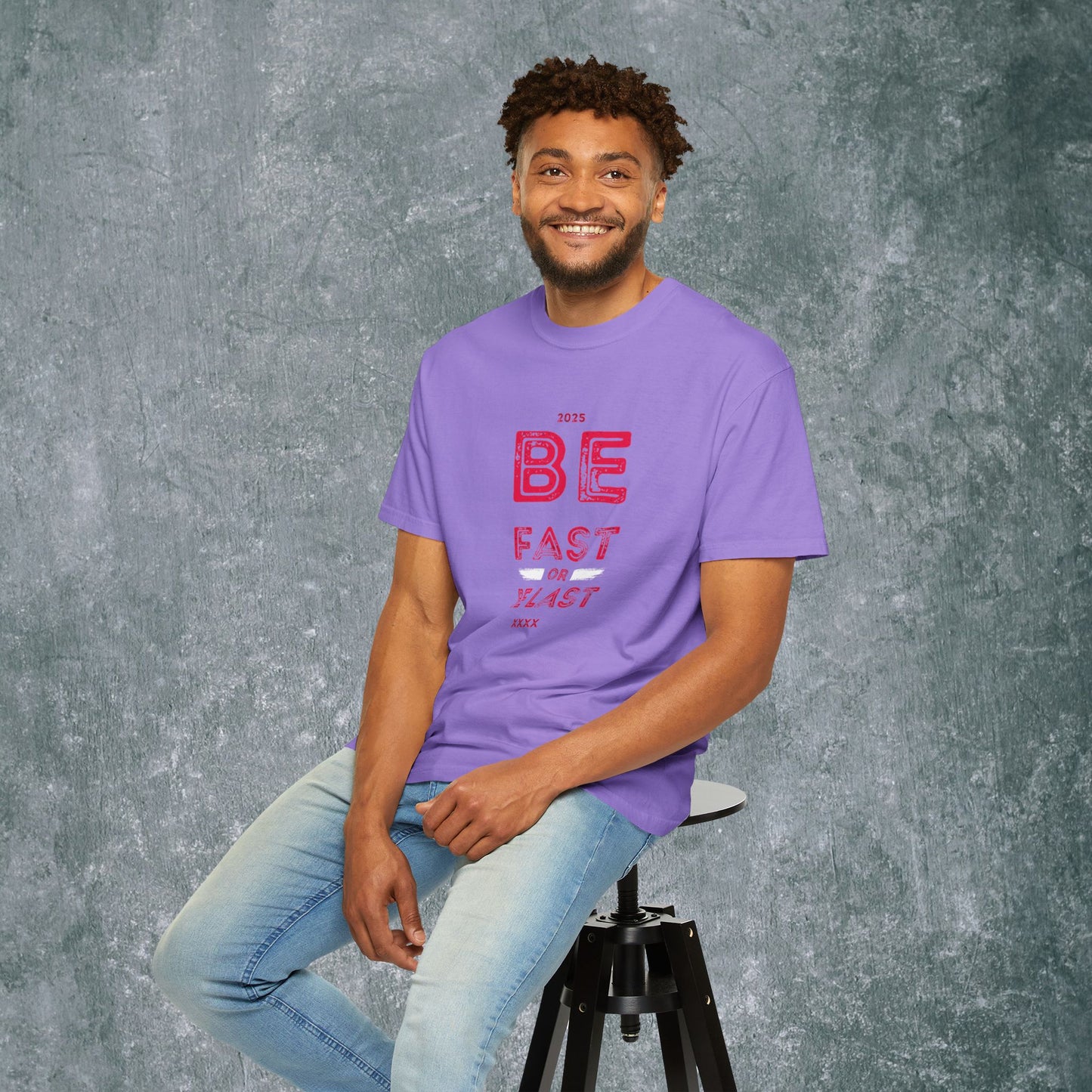 Motivational Unisex T-Shirt - 'Be Fast or Be Last' - Athletes Sports Enthusiasts Tee