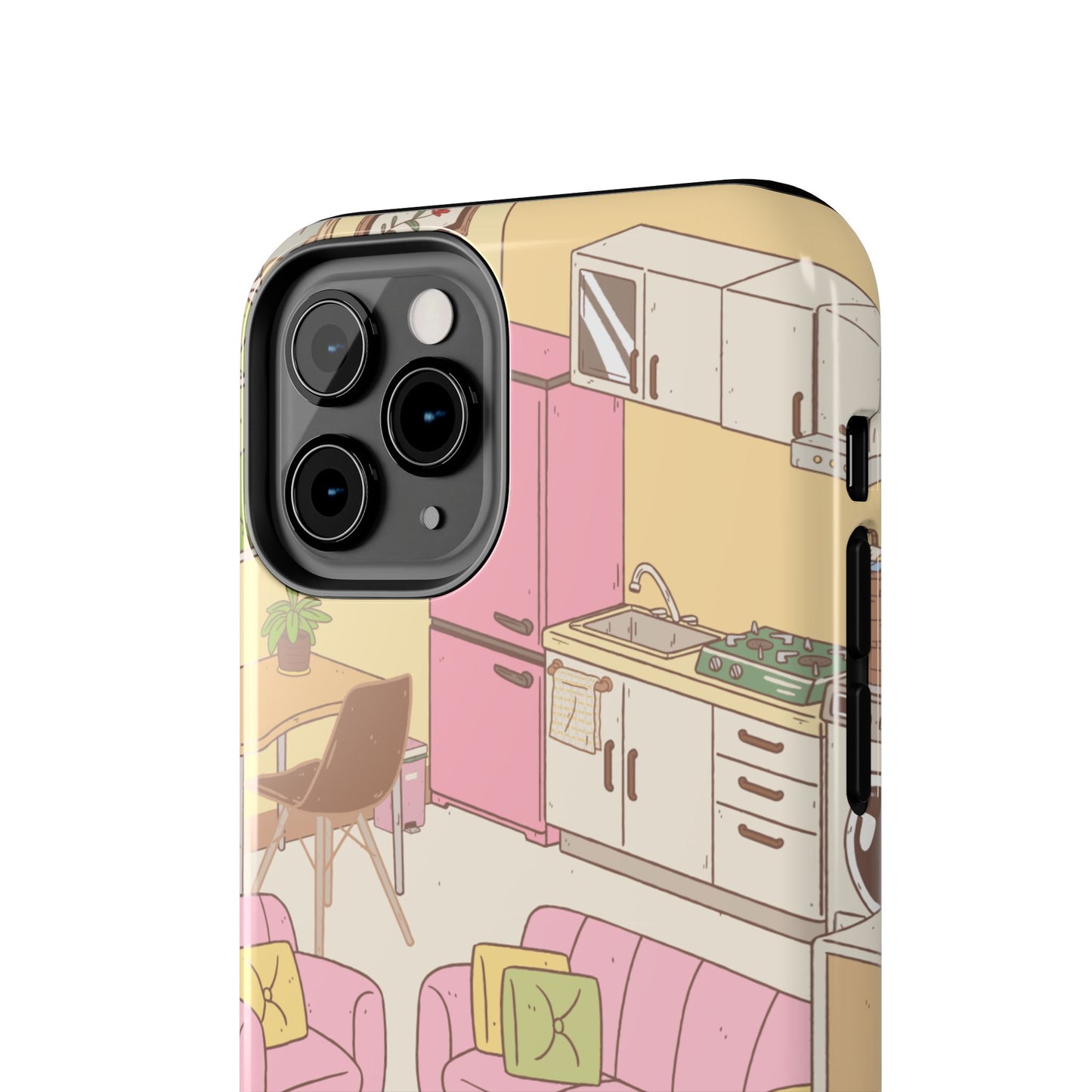 Cozy Home Vibes Tough Phone Case | Fun Living Room Design