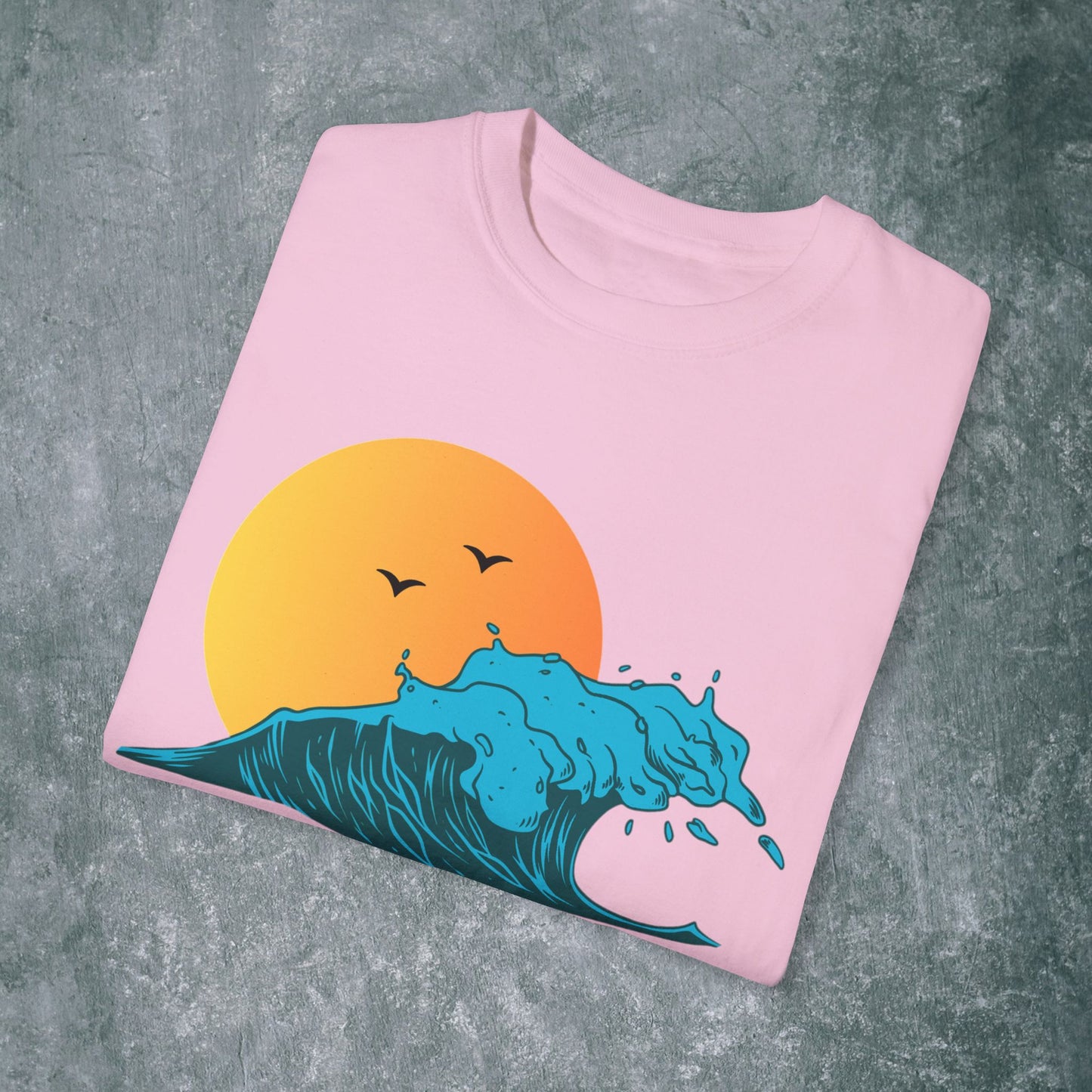 Ocean Chill Unisex Garment-Dyed T-shirt - Perfect Summer Vibe