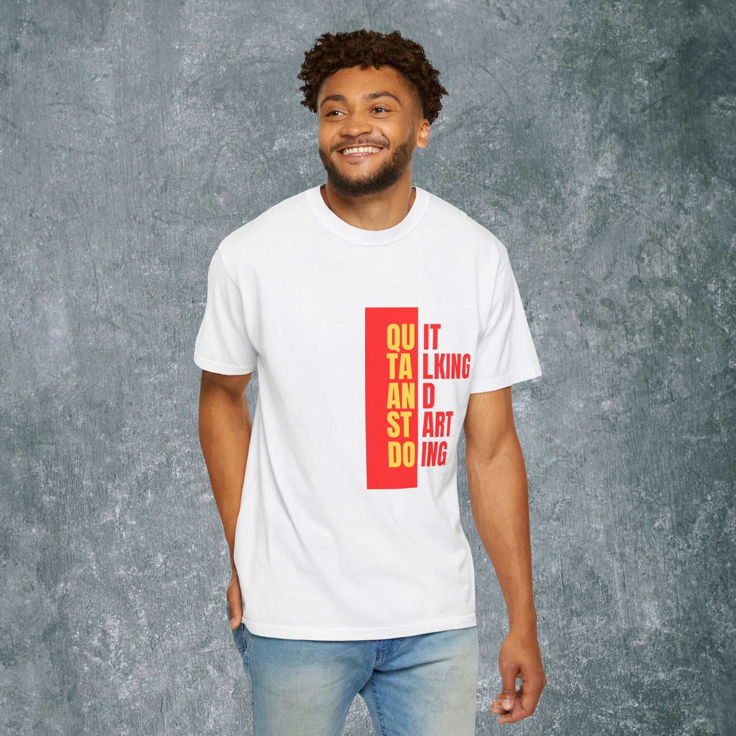 Unisex Garment-Dyed T-Shirt - Trendy Graphic Tee
