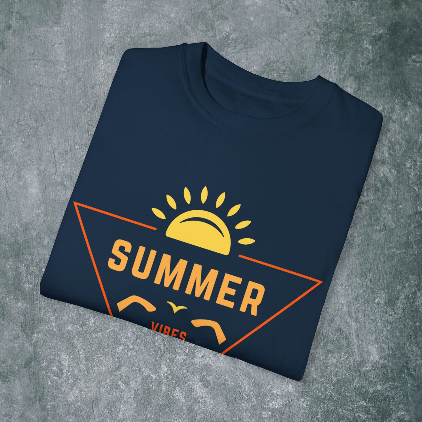 Summer Vibes Unisex Garment-Dyed T-Shirt