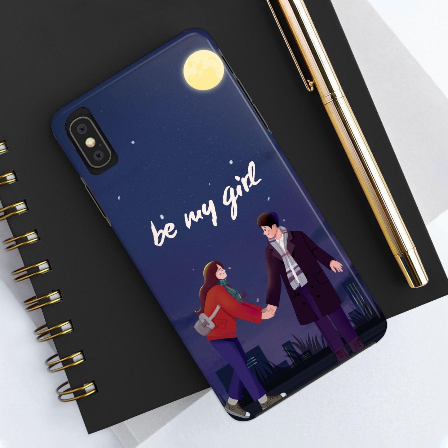 Romantic Couple Tough Phone Cases