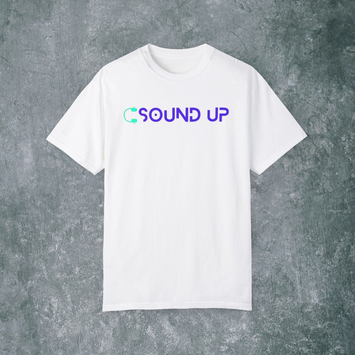 Sound Up T-Shirt for Music Lovers - With Back Print