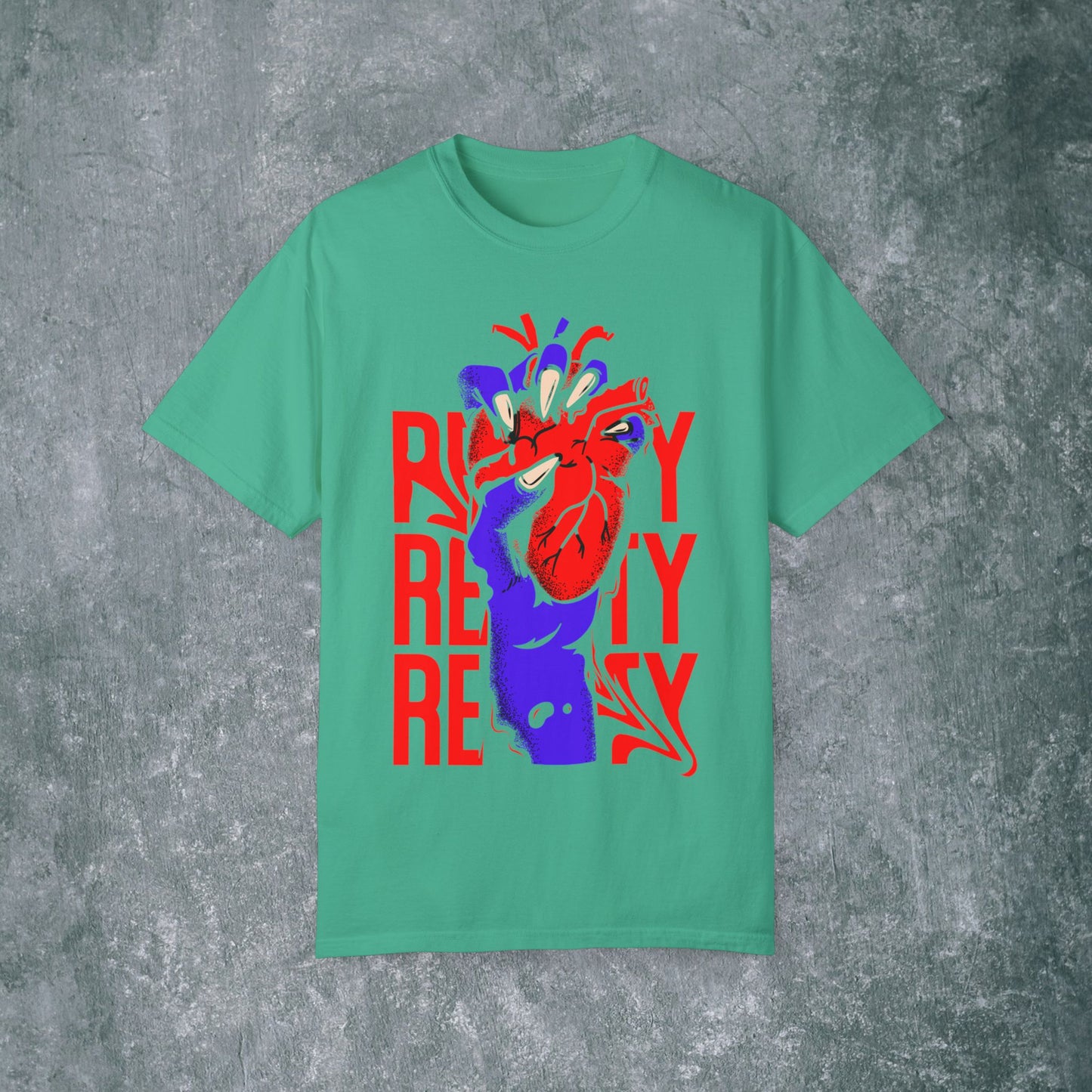Vibrant Heart Unisex Garment-Dyed T-Shirt