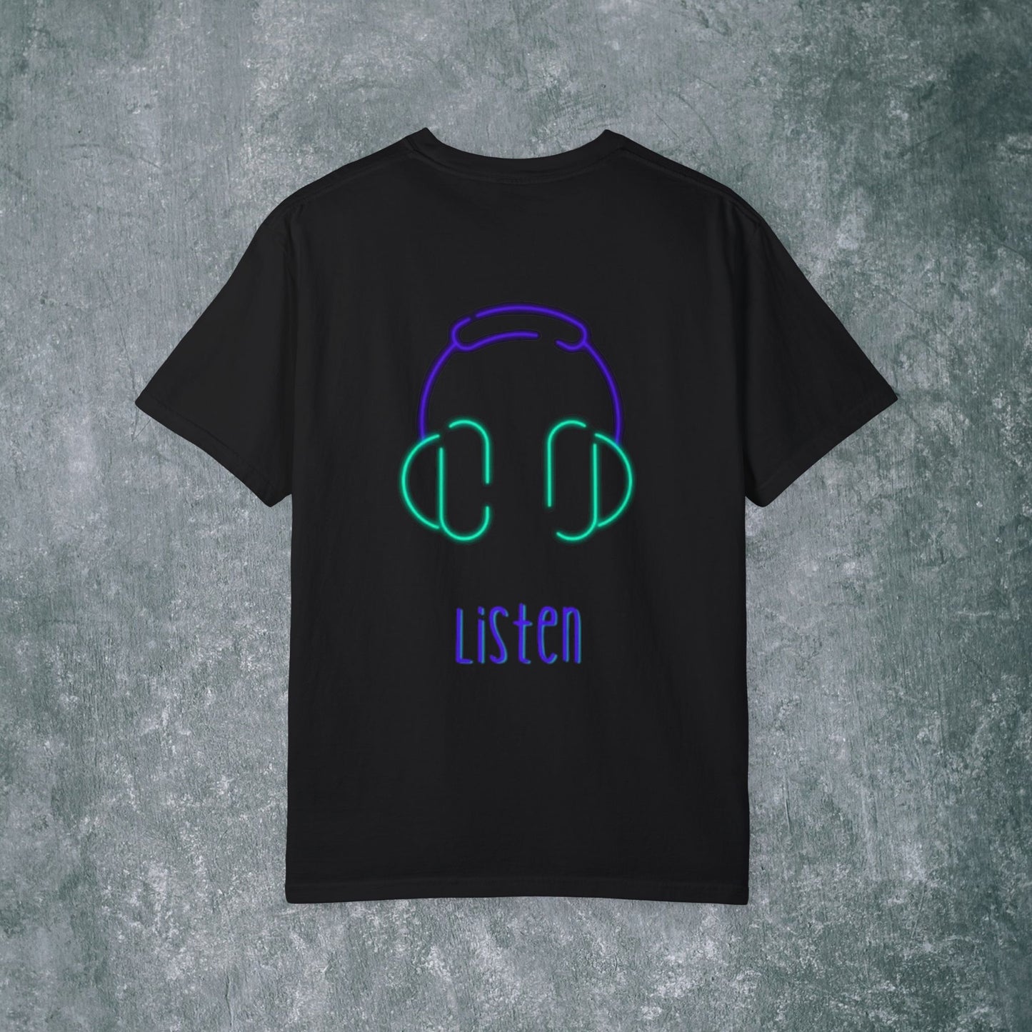 Sound Up T-Shirt for Music Lovers - With Back Print
