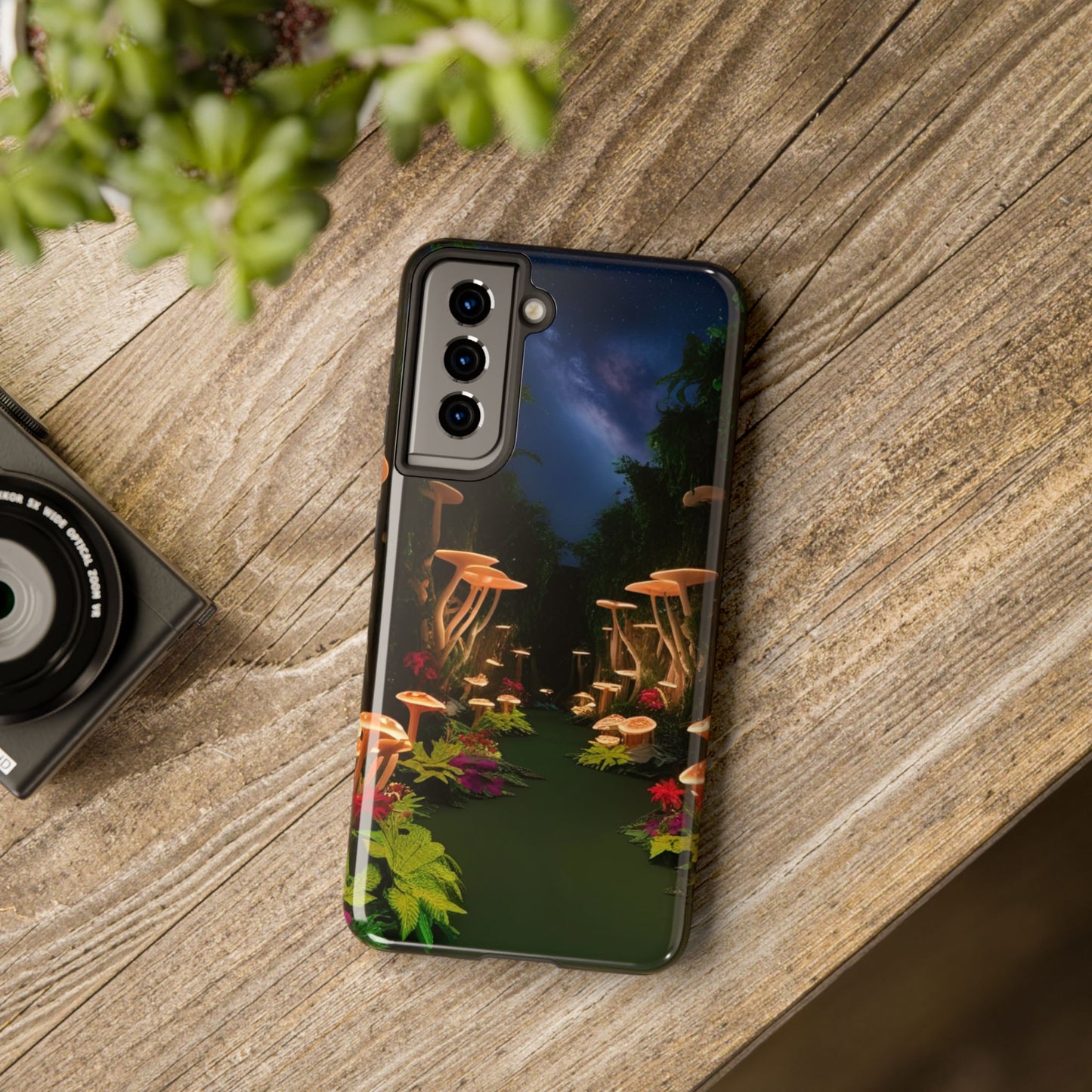 Mushroom Forest Tough Phone Case