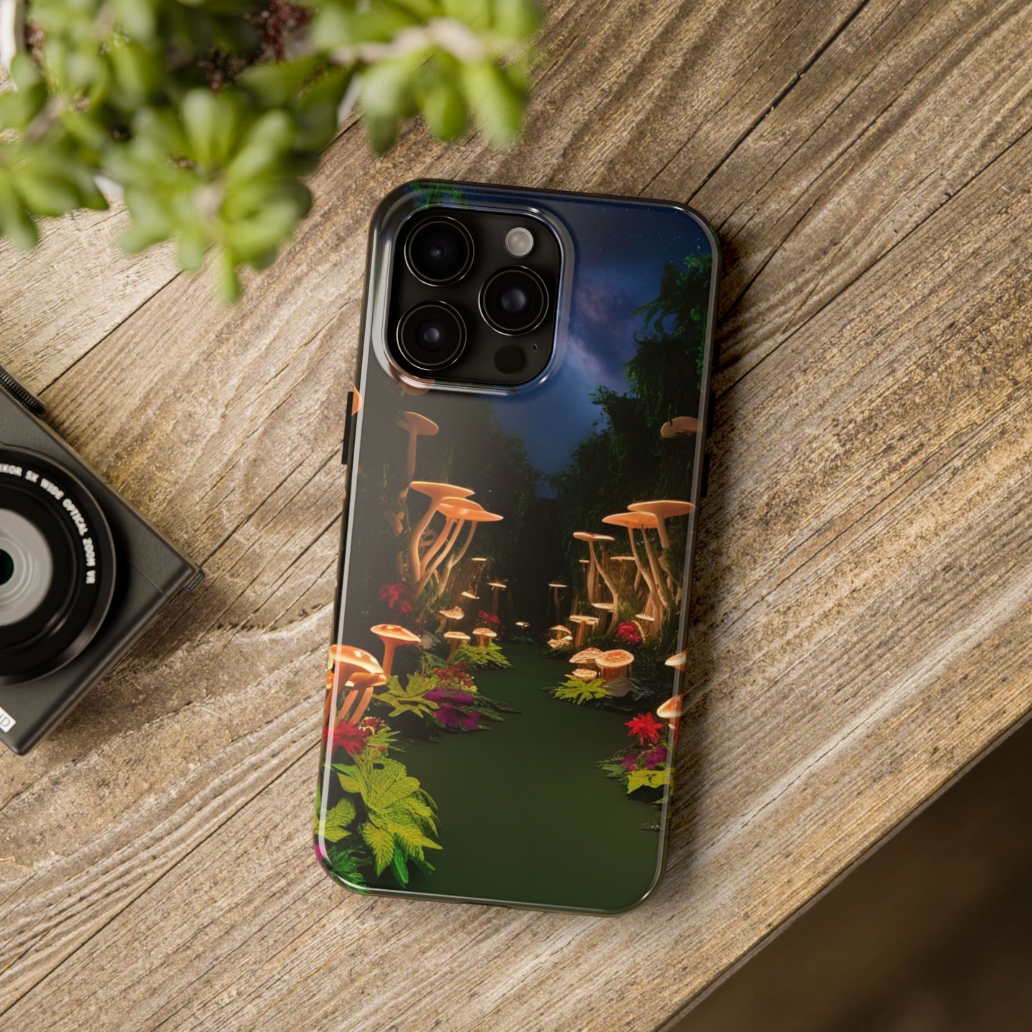 Mushroom Forest Tough Phone Case