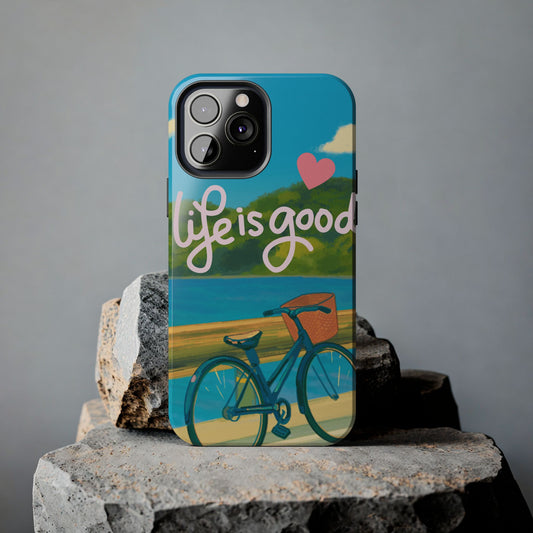 Vibrant Bicycle Design - Phone Case