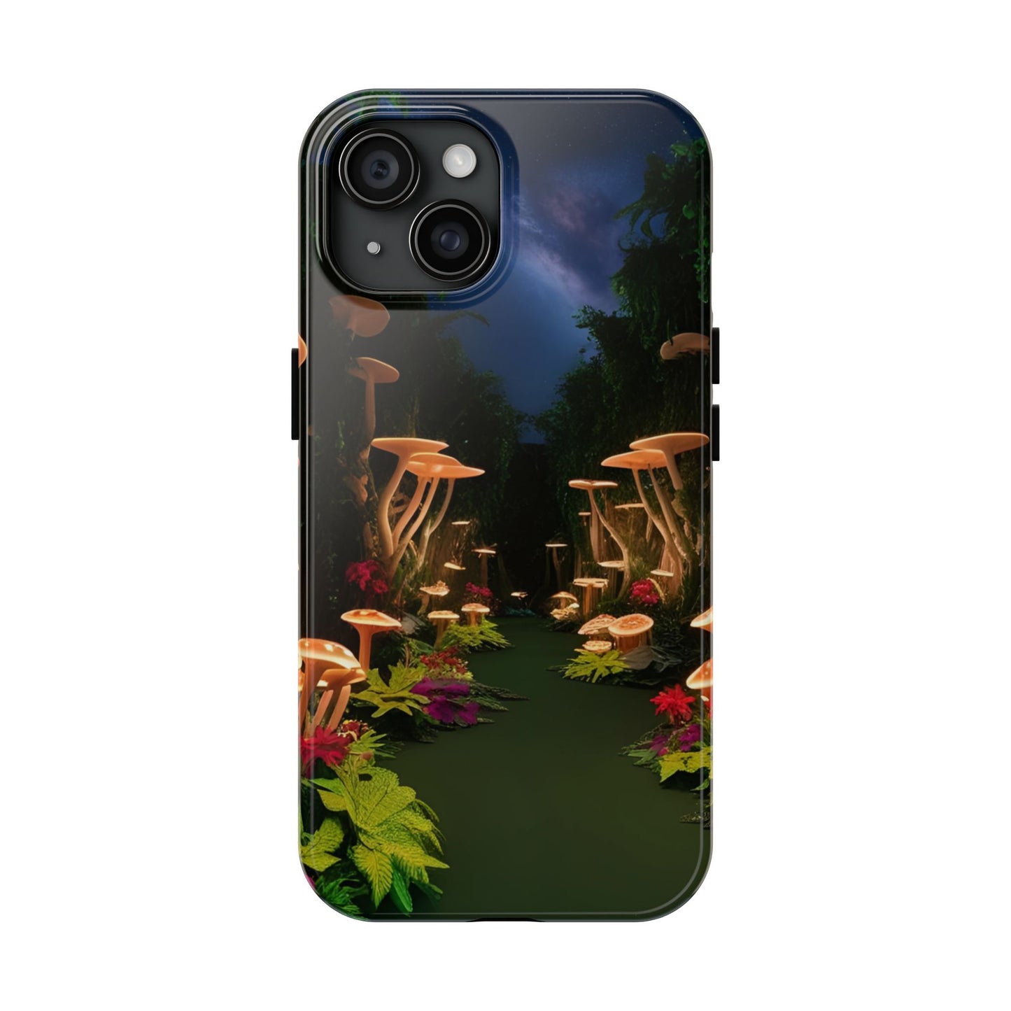 Mushroom Forest Tough Phone Case