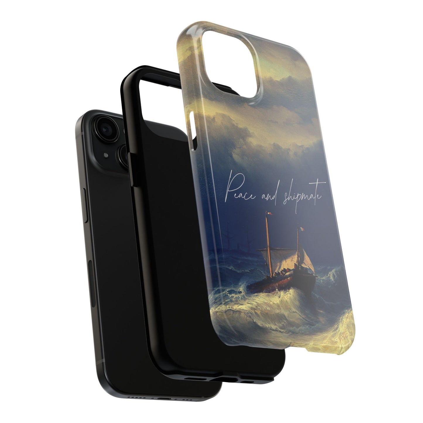 Artistic Phone Case - "Peace and Disparate" Design