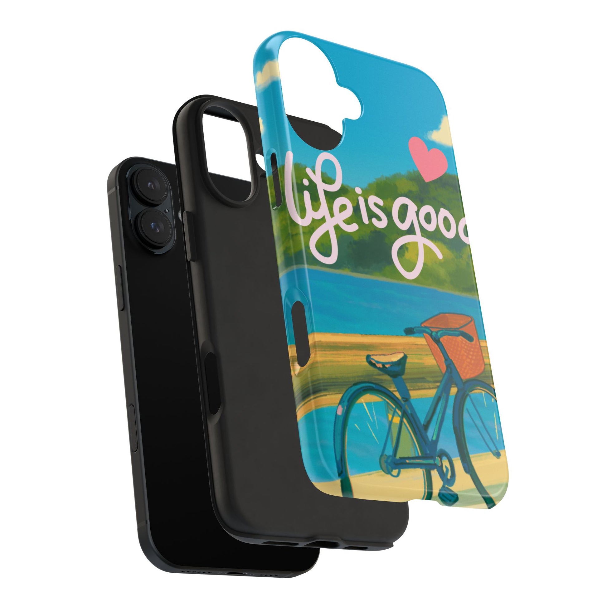 Vibrant Bicycle Design - Phone Case