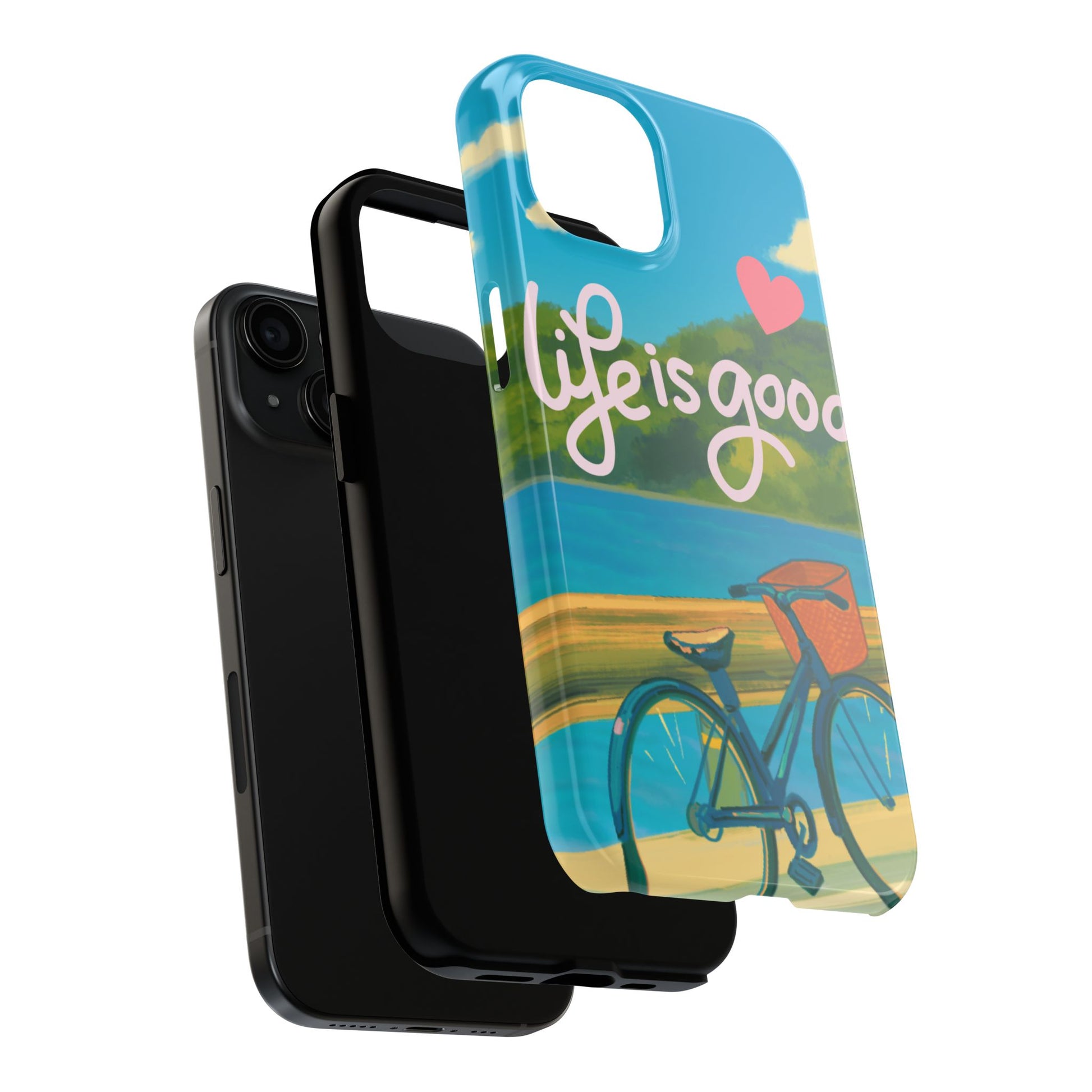 Vibrant Bicycle Design - Phone Case