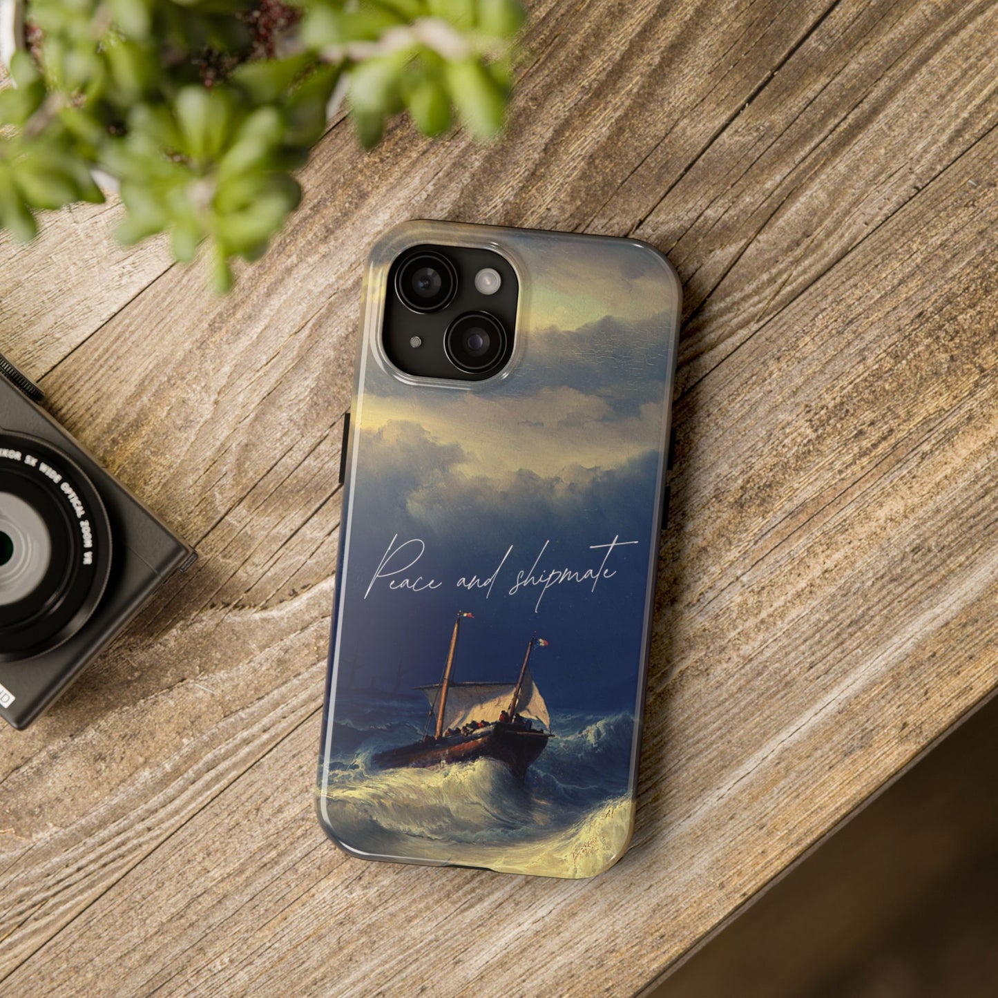 Artistic Phone Case - "Peace and Disparate" Design