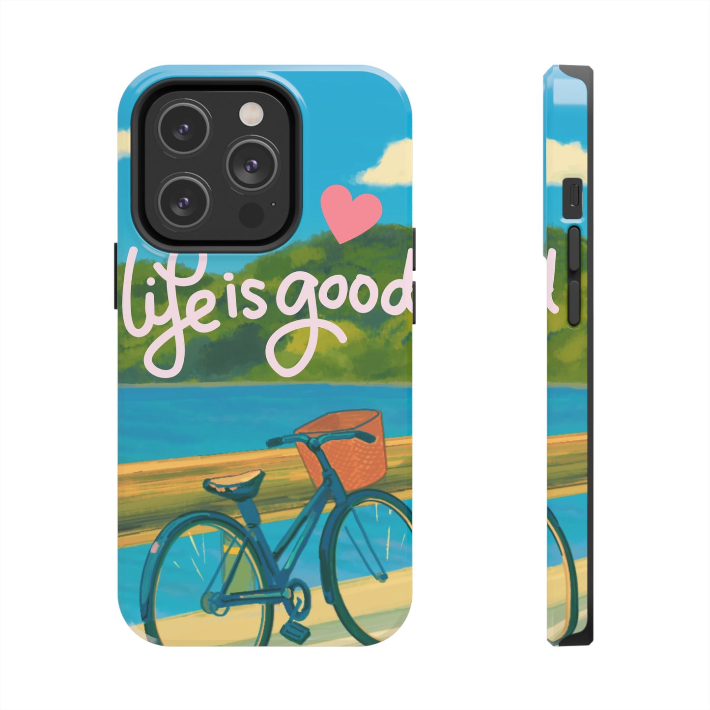 Vibrant Bicycle Design - Phone Case