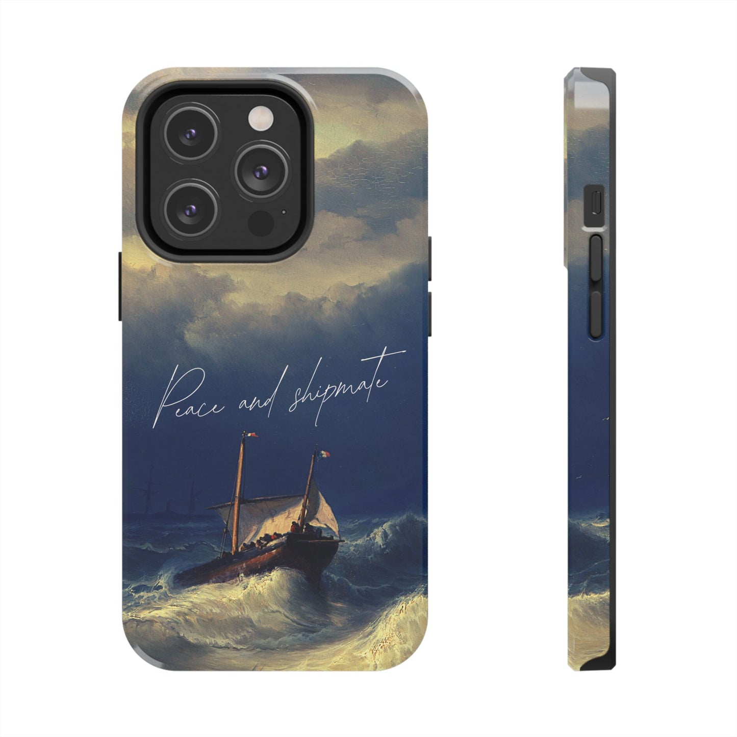 Artistic Phone Case - "Peace and Disparate" Design
