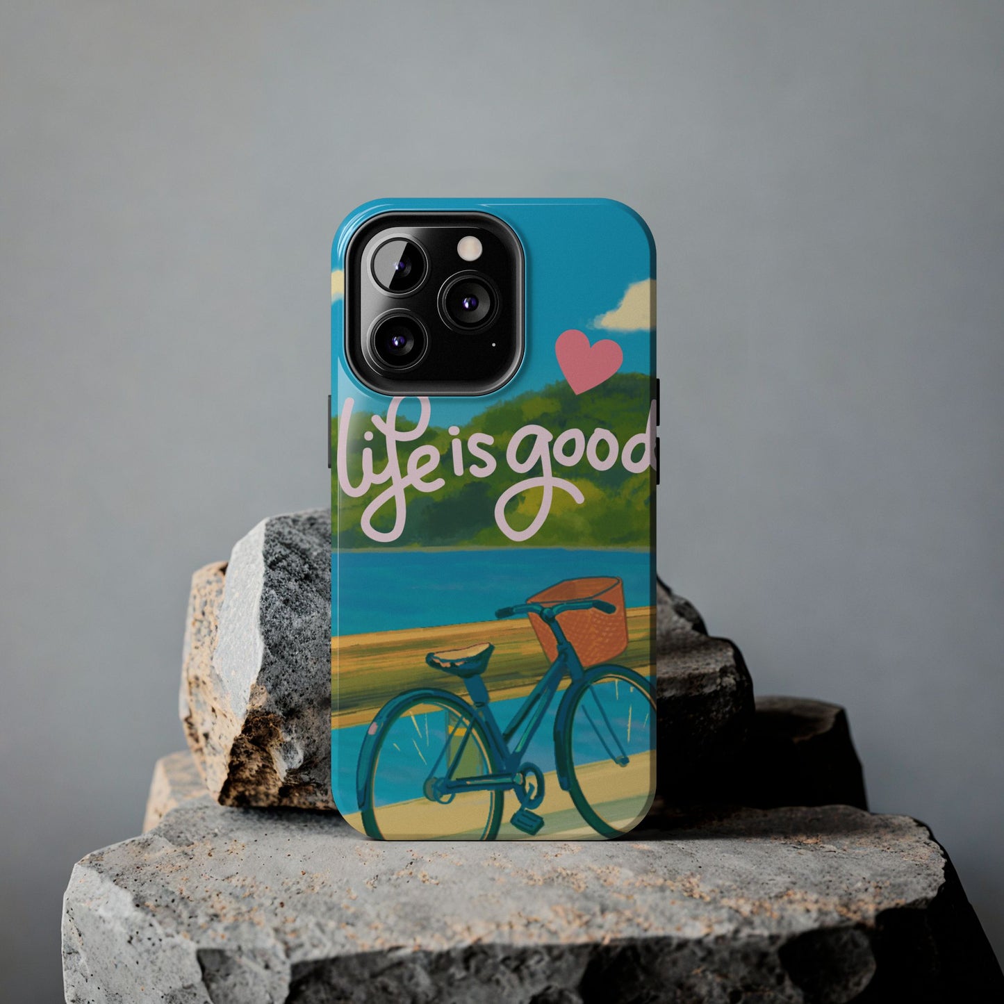 Vibrant Bicycle Design - Phone Case