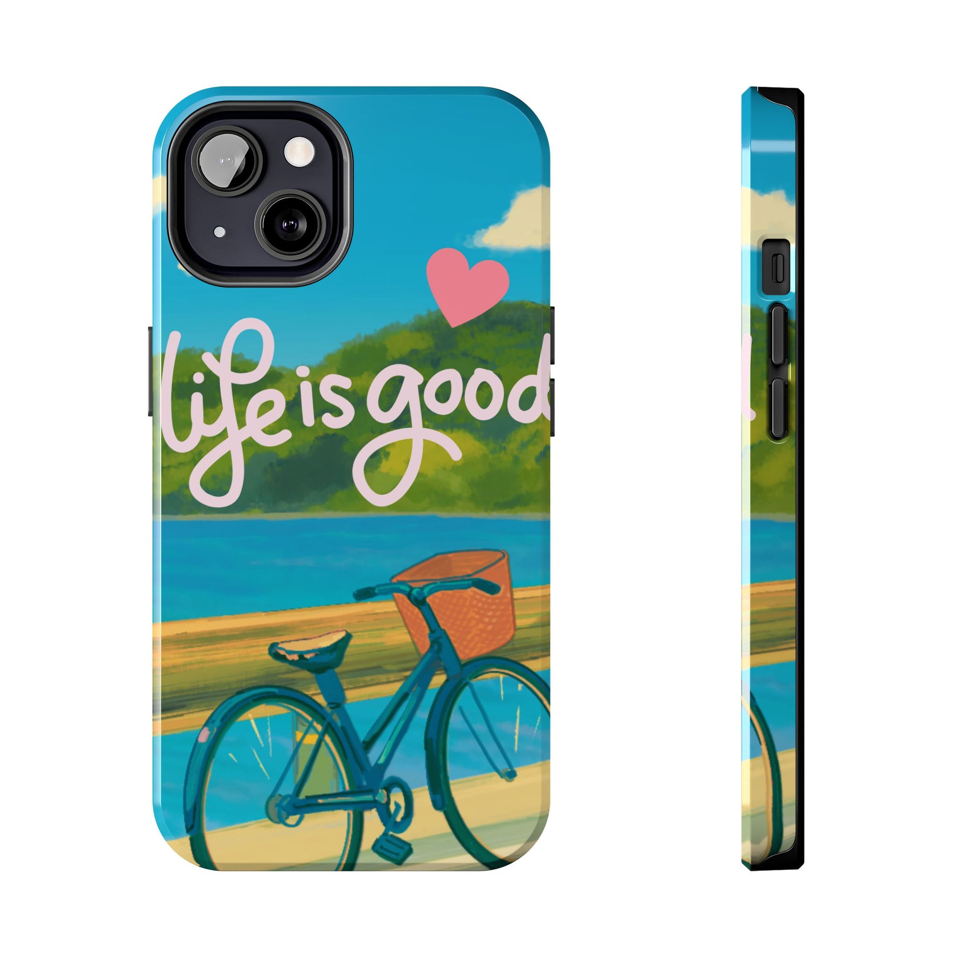 Vibrant Bicycle Design - Phone Case