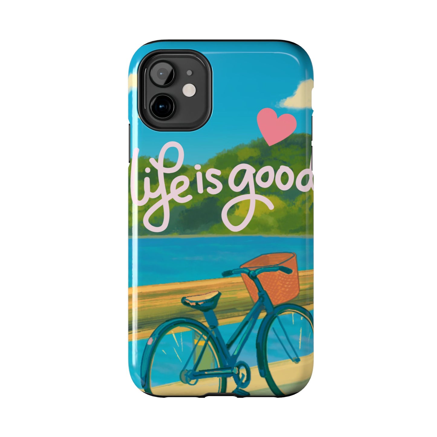 Vibrant Bicycle Design - Phone Case