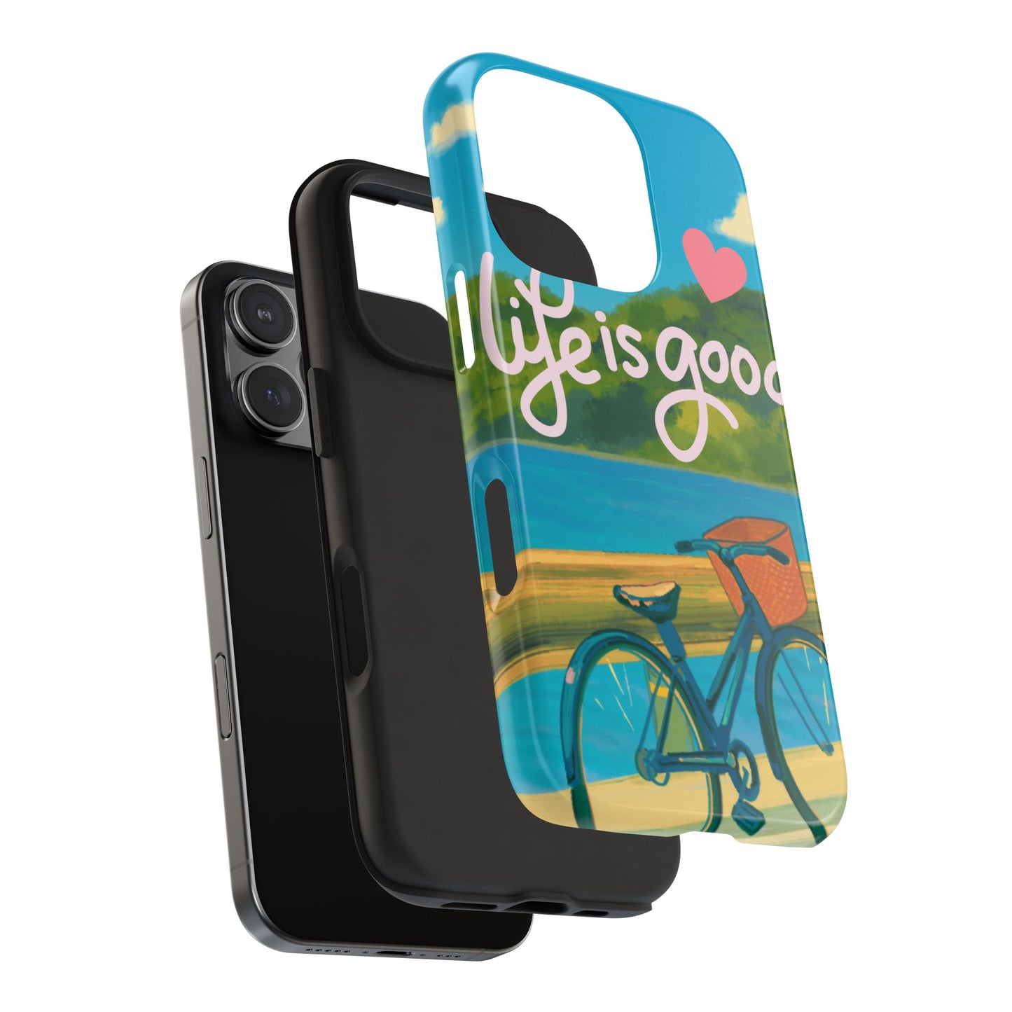 Vibrant Bicycle Design - Phone Case