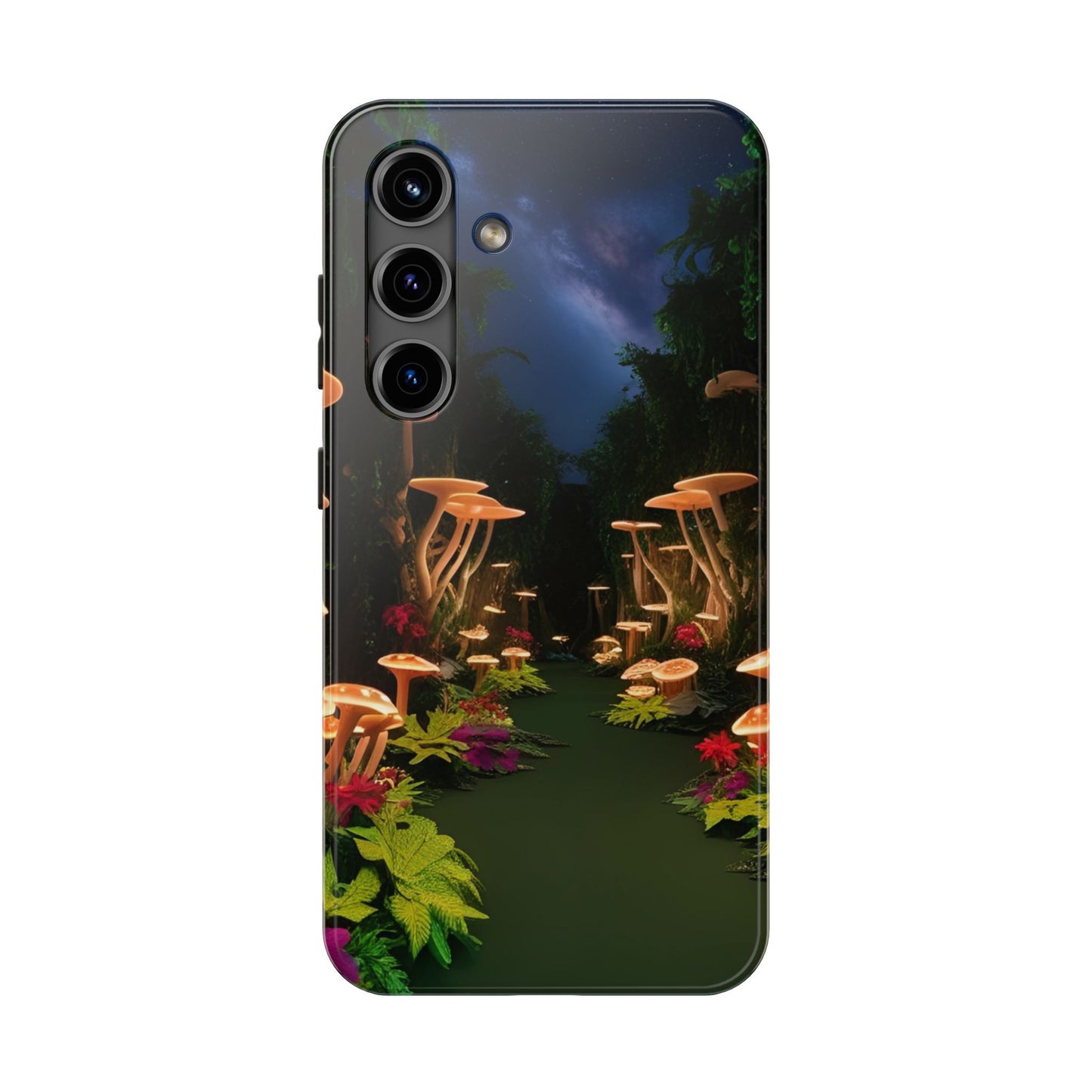 Mushroom Forest Tough Phone Case