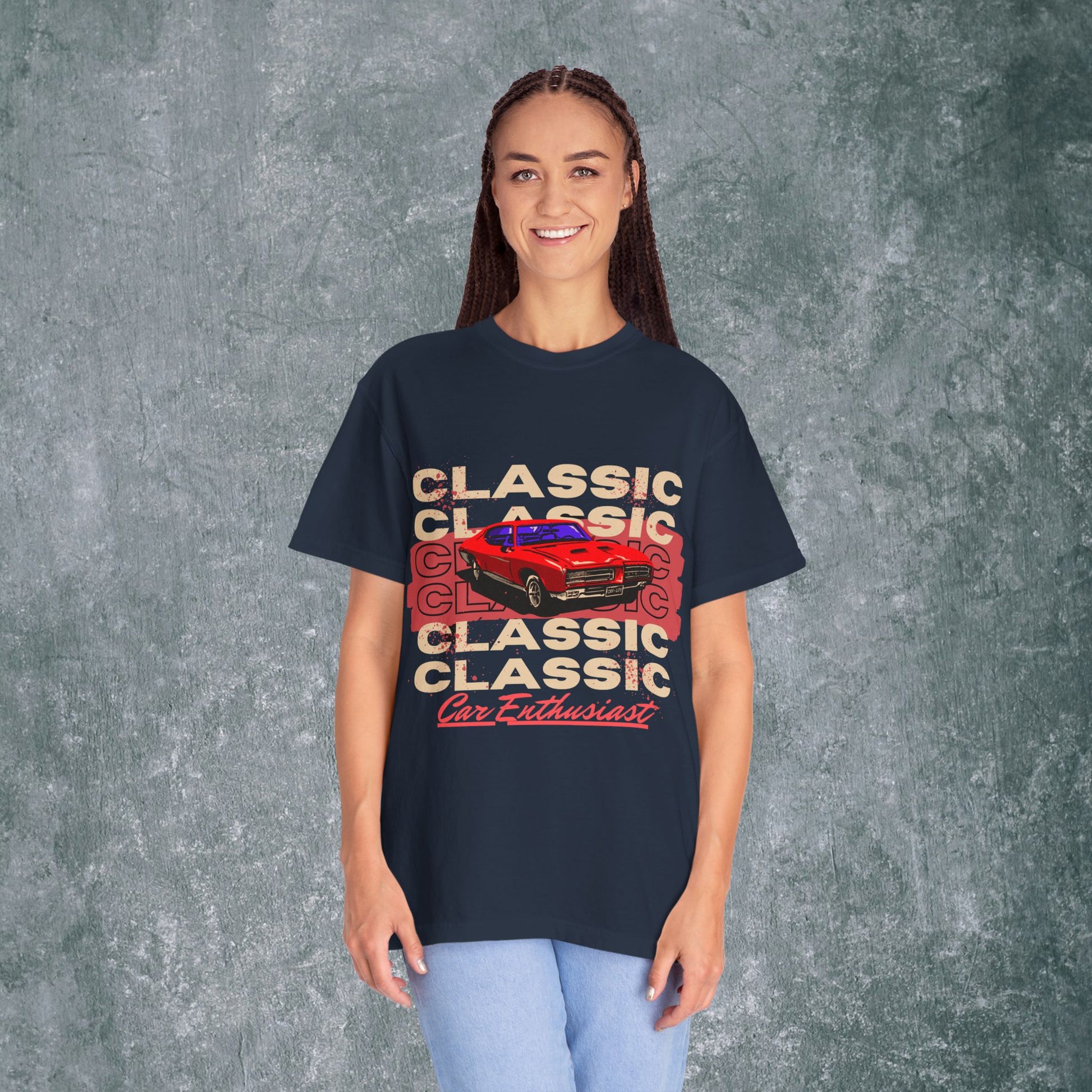 Classic Car Enthusiast Unisex Garment-Dyed T-Shirt