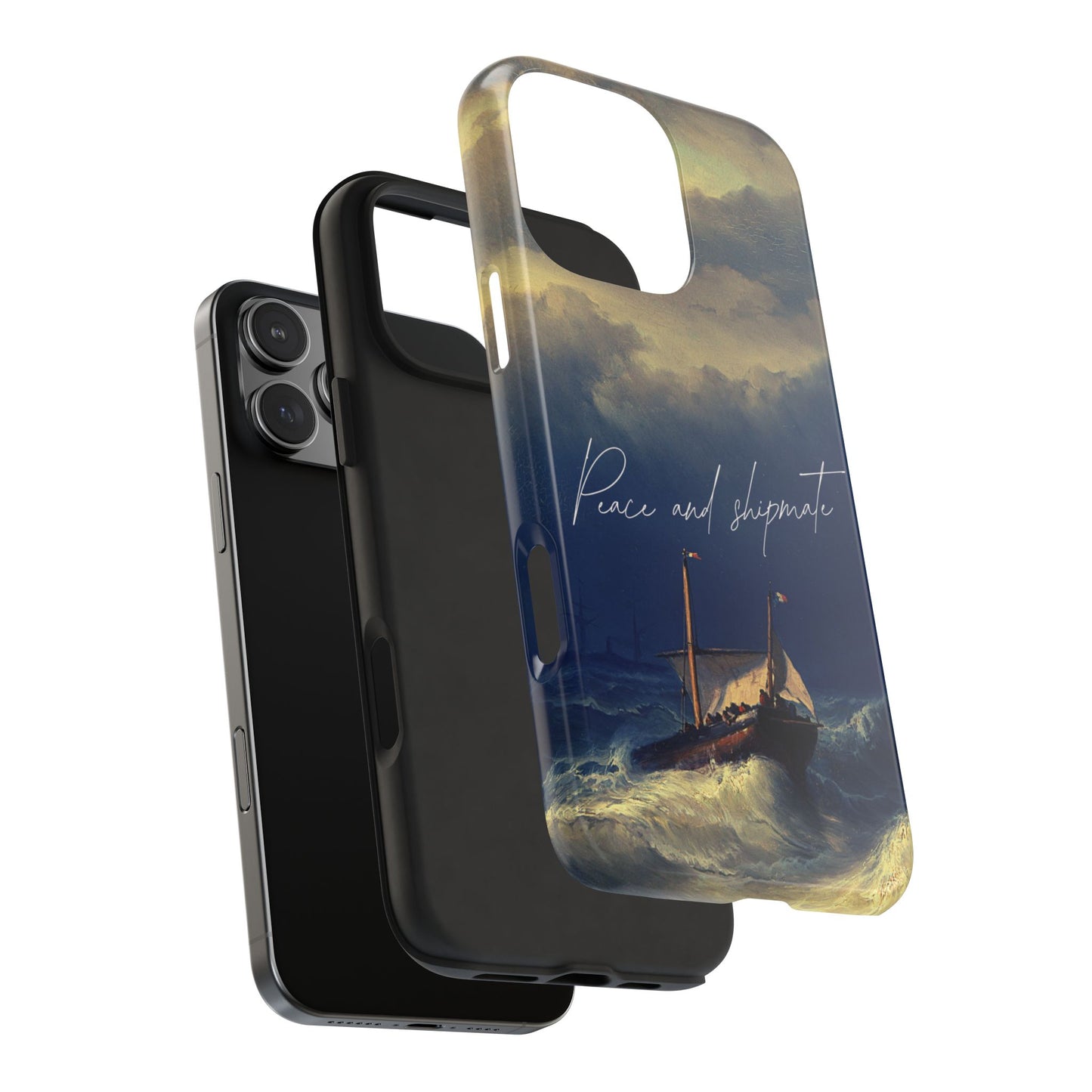 Artistic Phone Case - "Peace and Disparate" Design