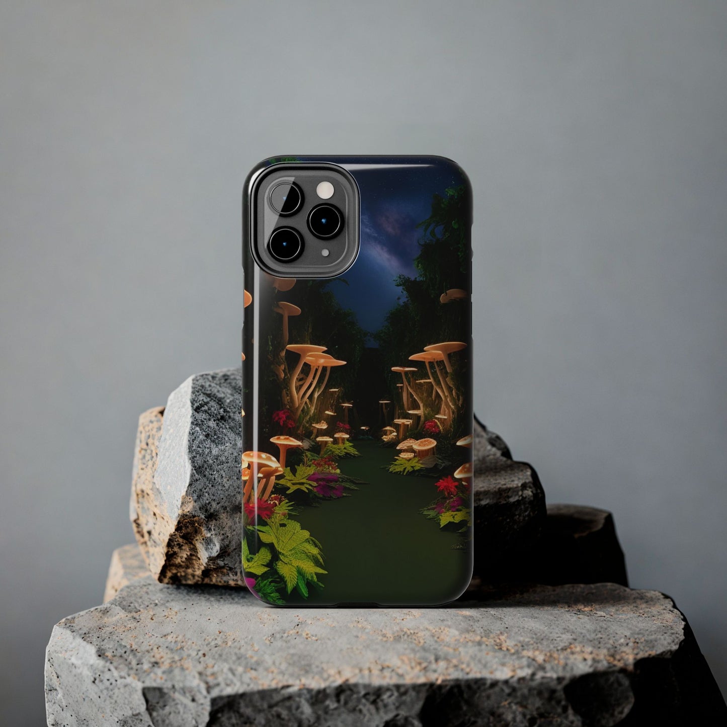 Mushroom Forest Tough Phone Case