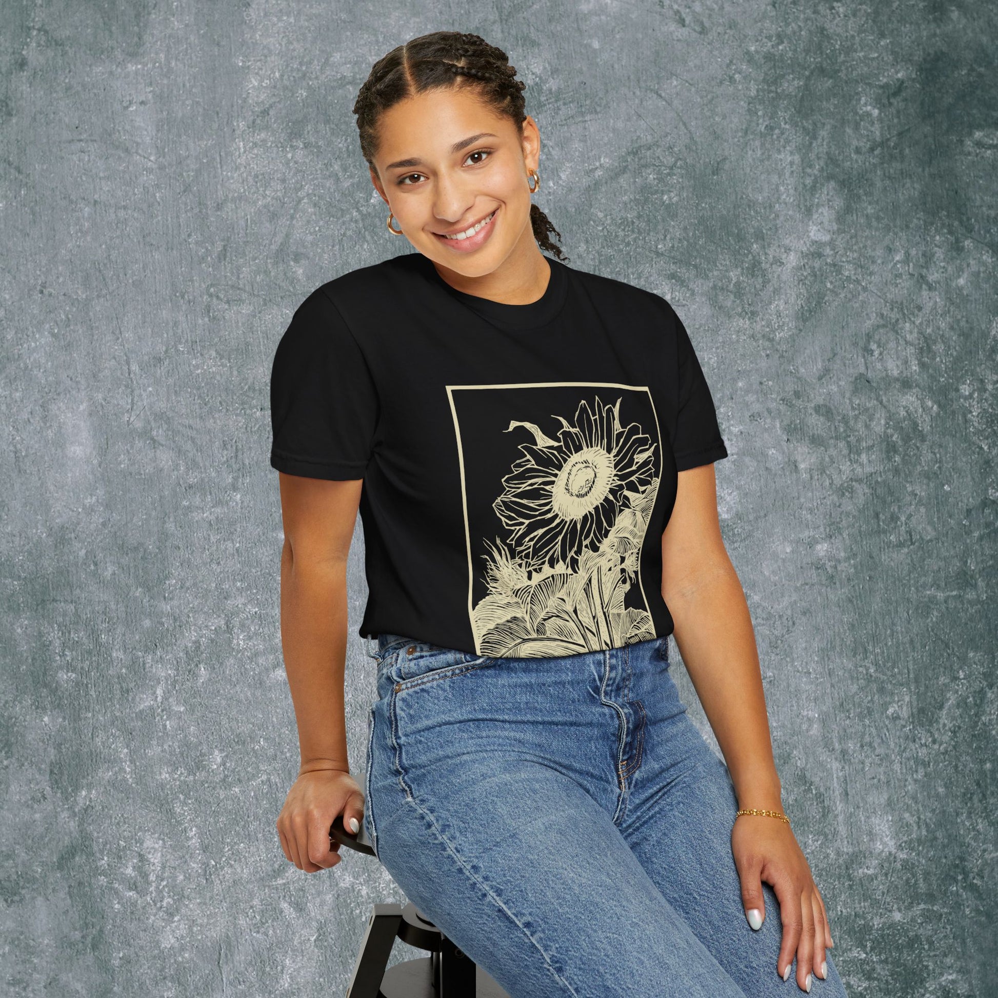 Homeland Floral Unisex Garment-Dyed T-Shirt