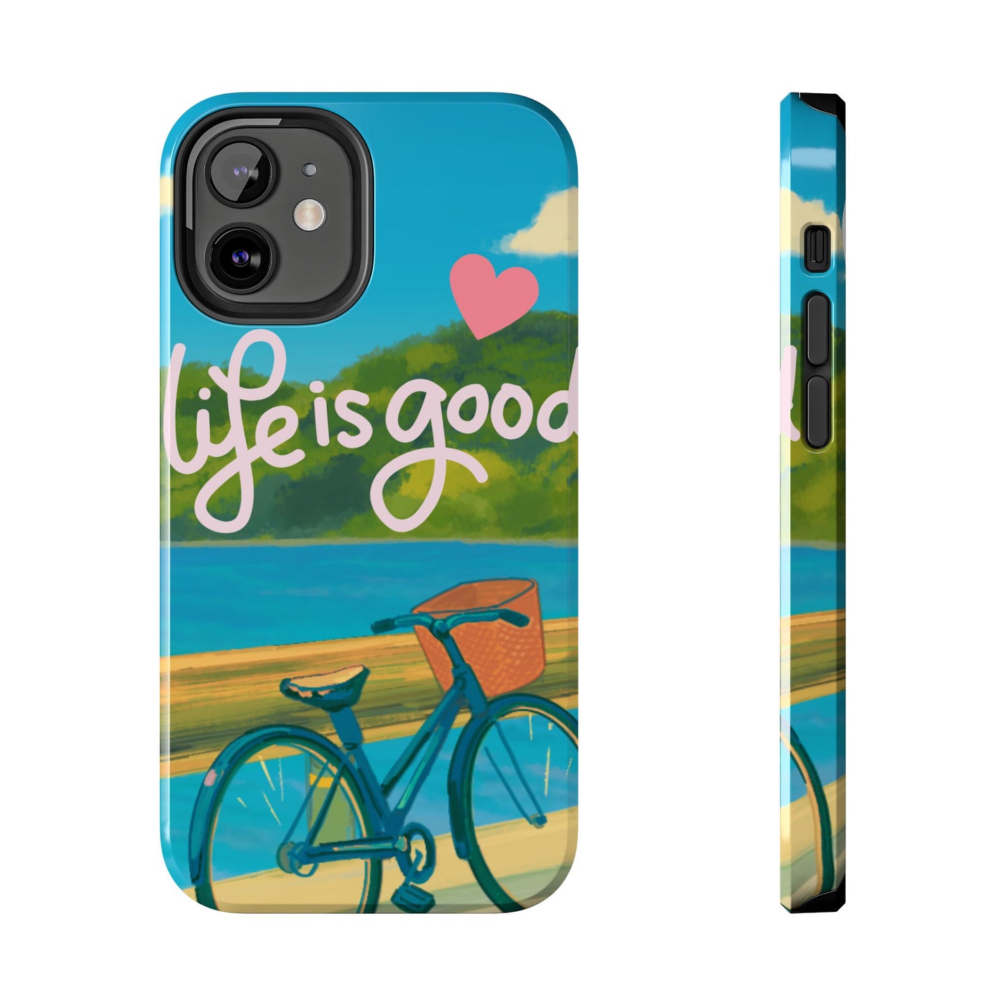 Vibrant Bicycle Design - Phone Case