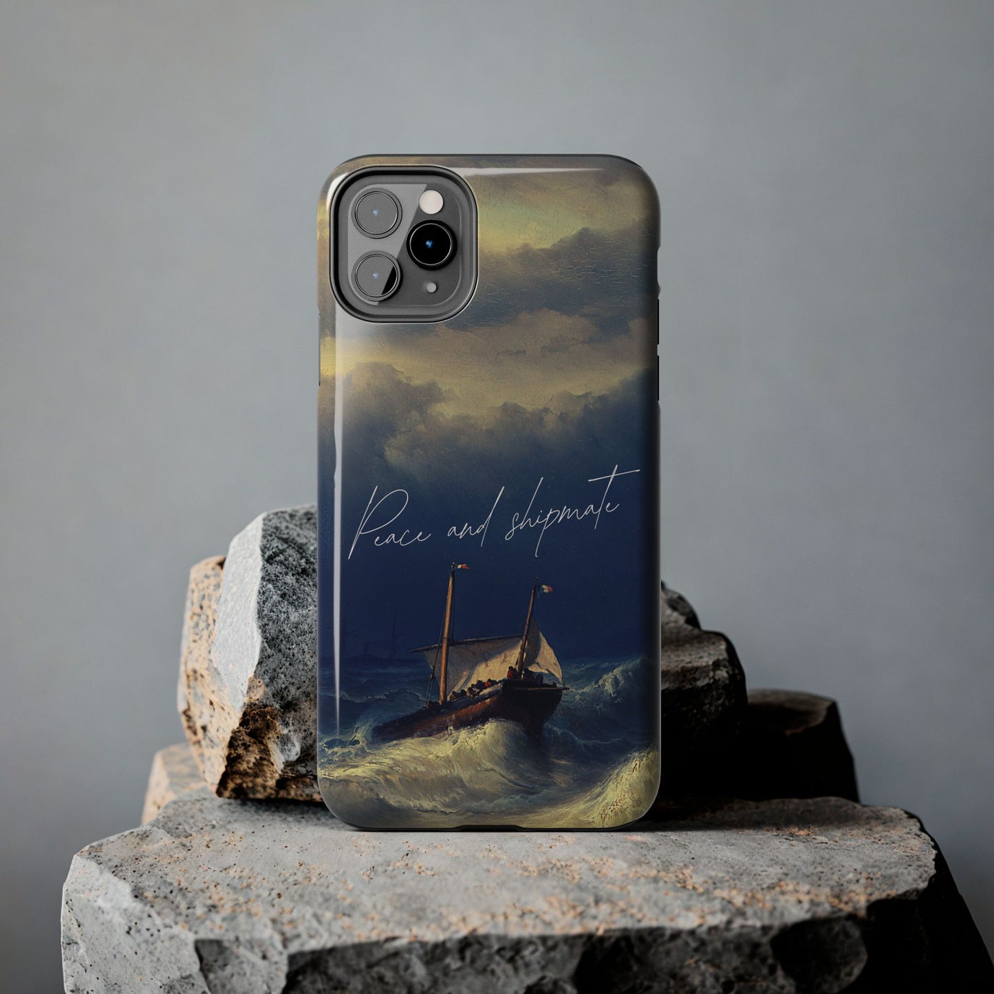 Artistic Phone Case - "Peace and Disparate" Design