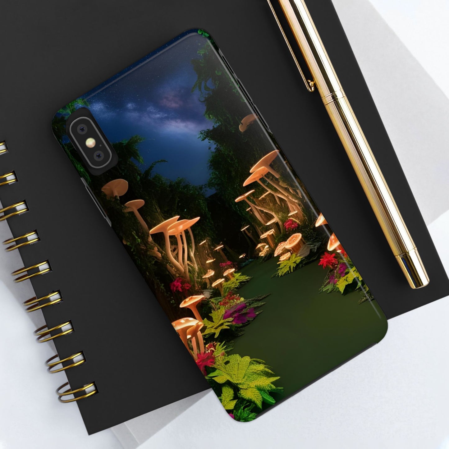 Mushroom Forest Tough Phone Case