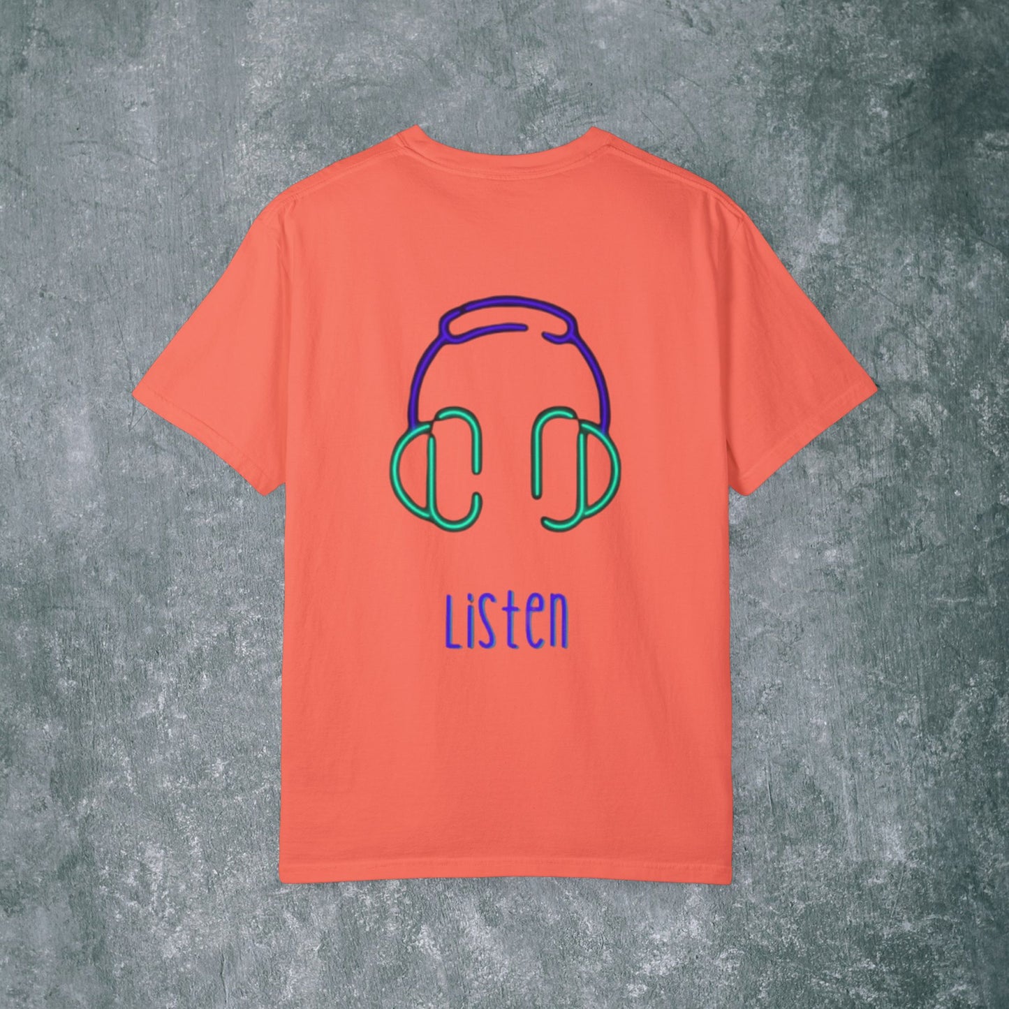 Sound Up T-Shirt for Music Lovers - With Back Print