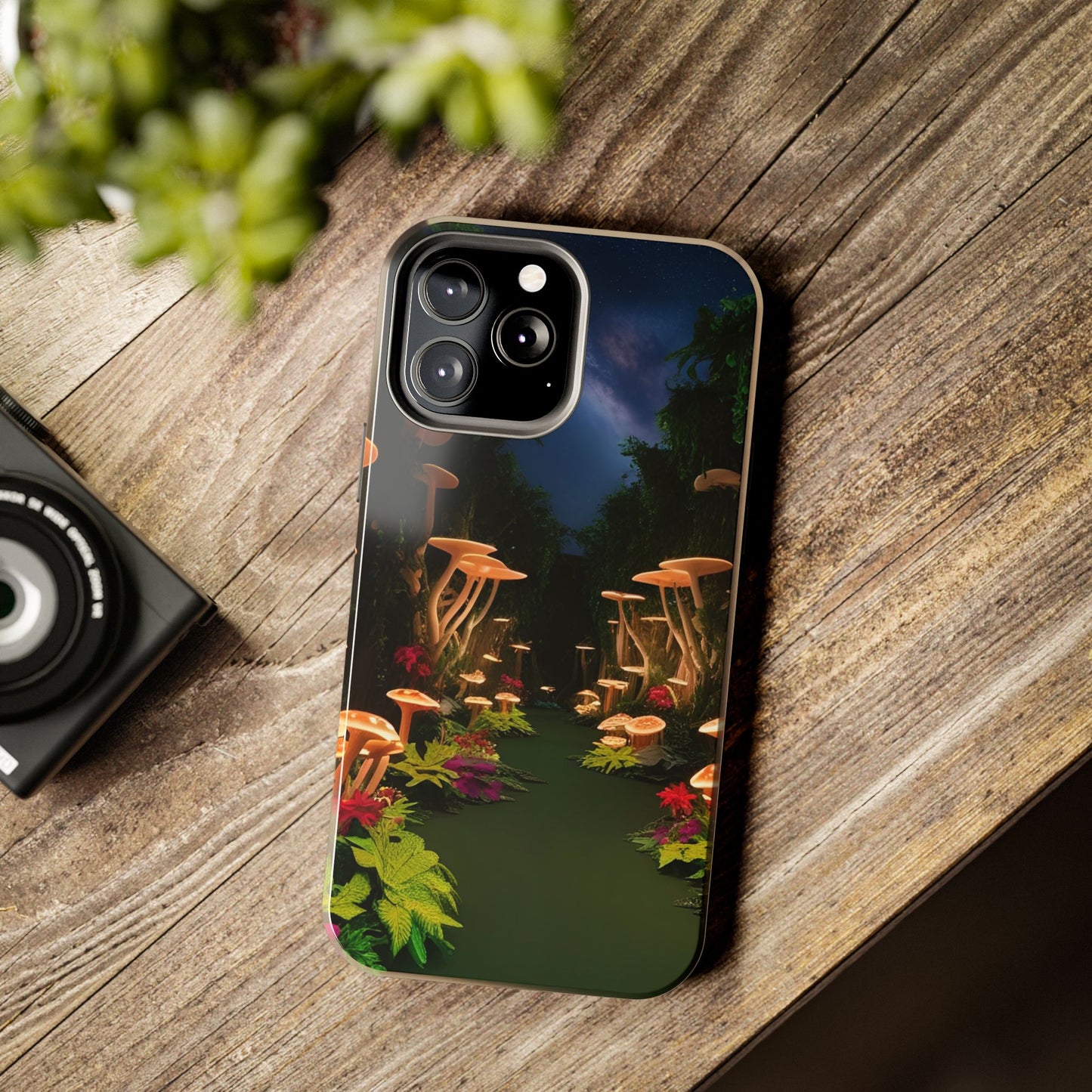 Mushroom Forest Tough Phone Case