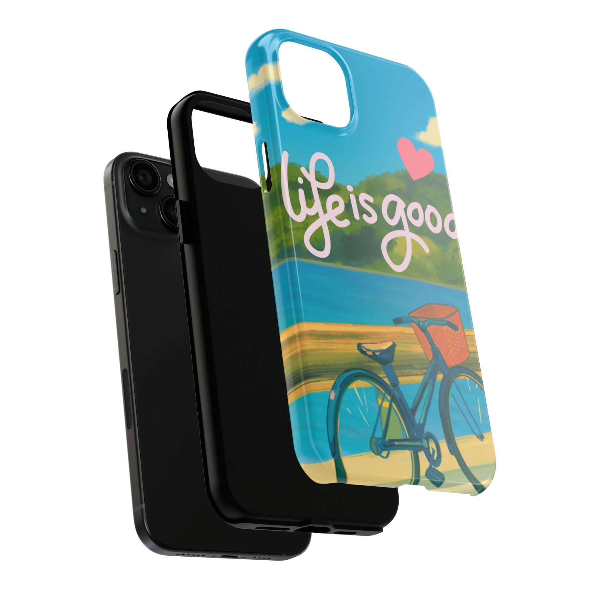Vibrant Bicycle Design - Phone Case