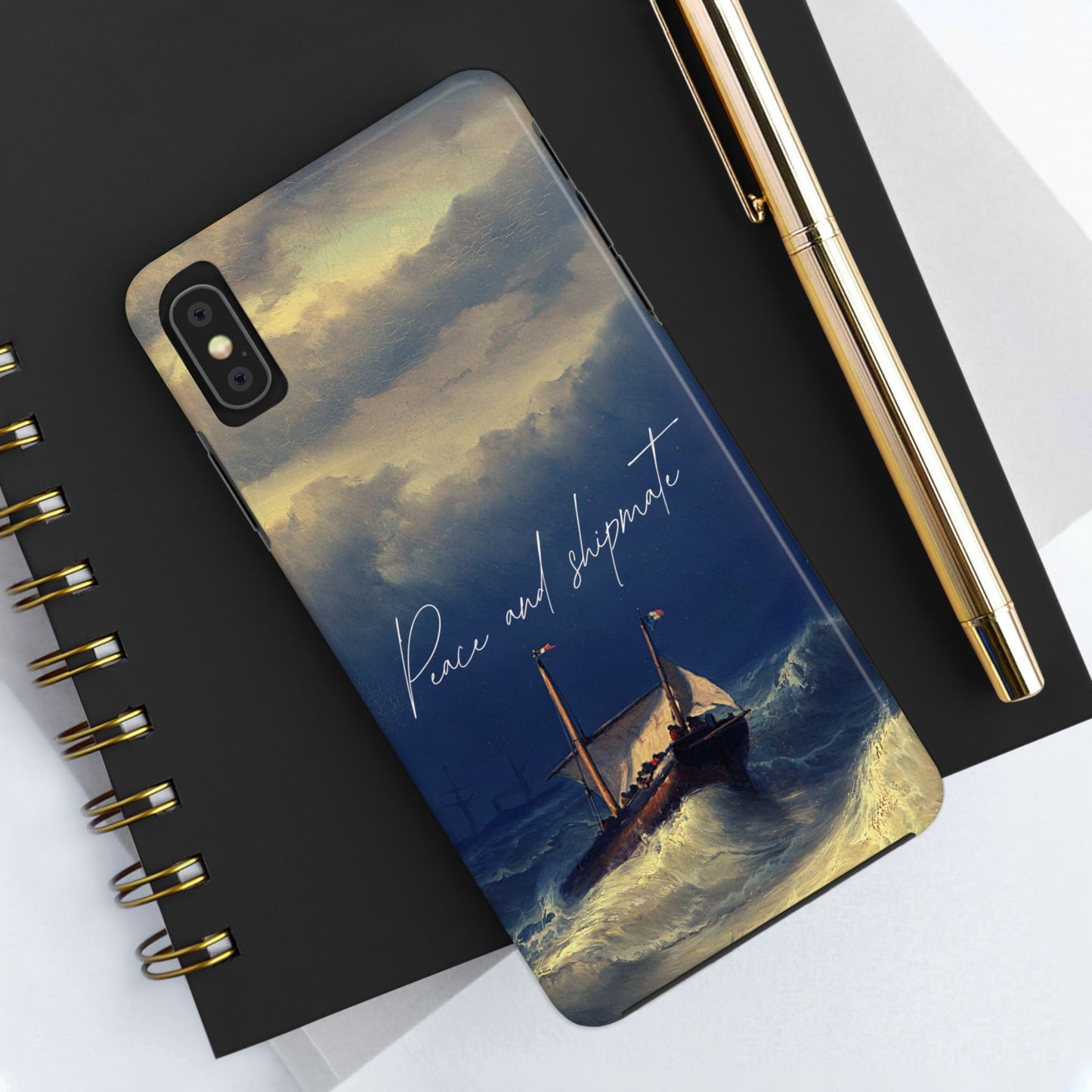Artistic Phone Case - "Peace and Disparate" Design