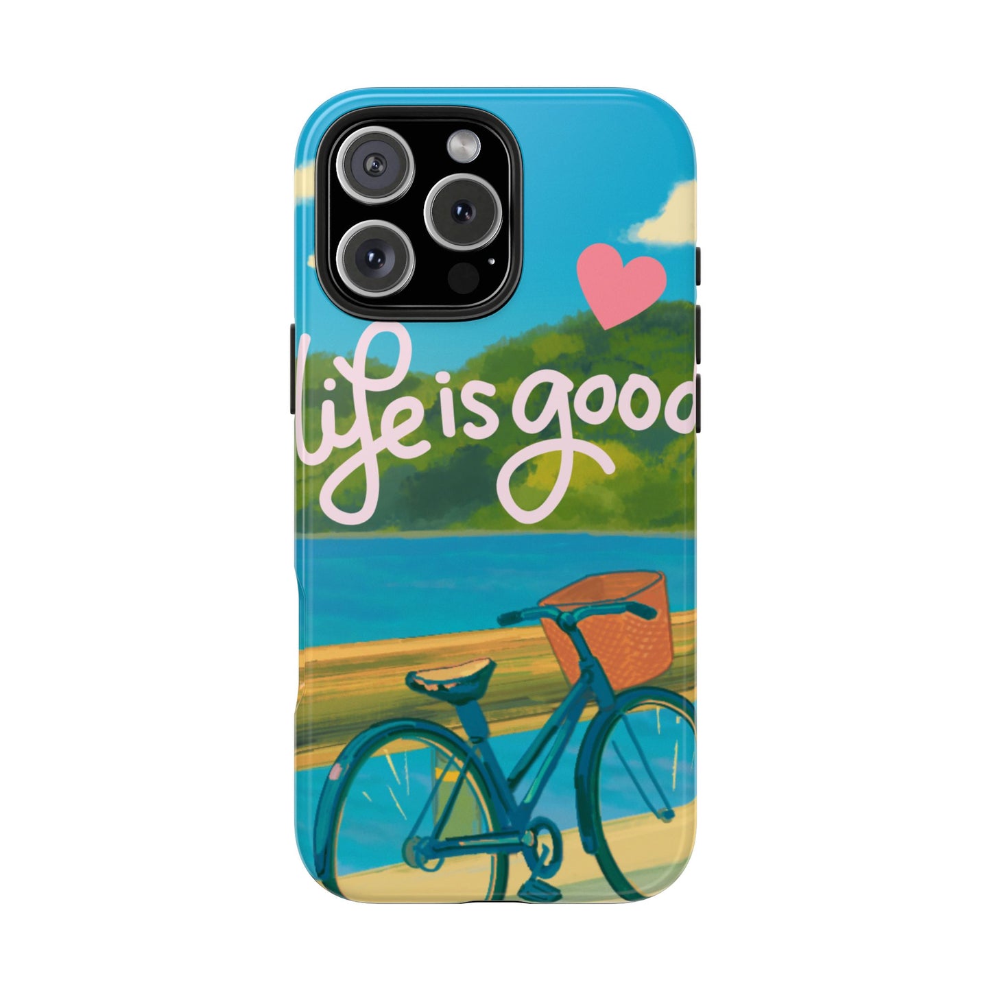 Vibrant Bicycle Design - Phone Case