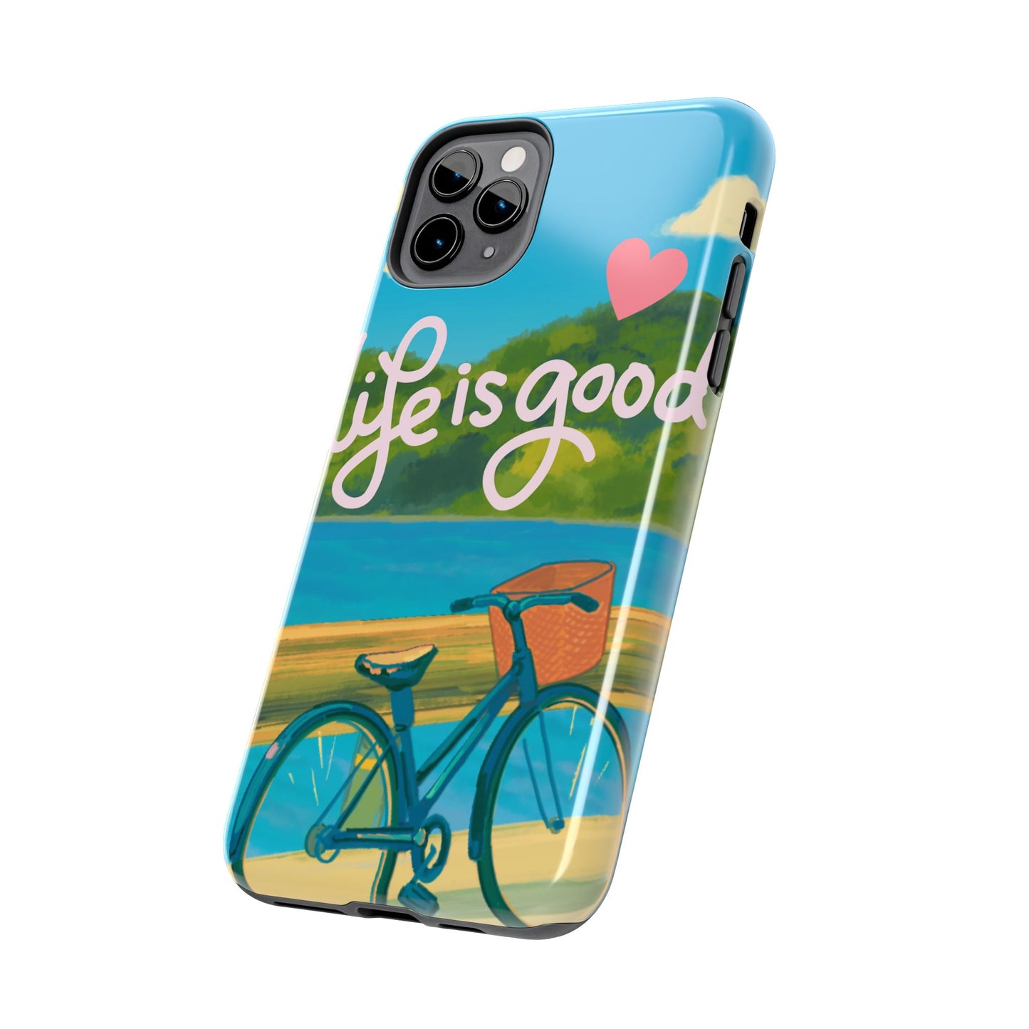 Vibrant Bicycle Design - Phone Case