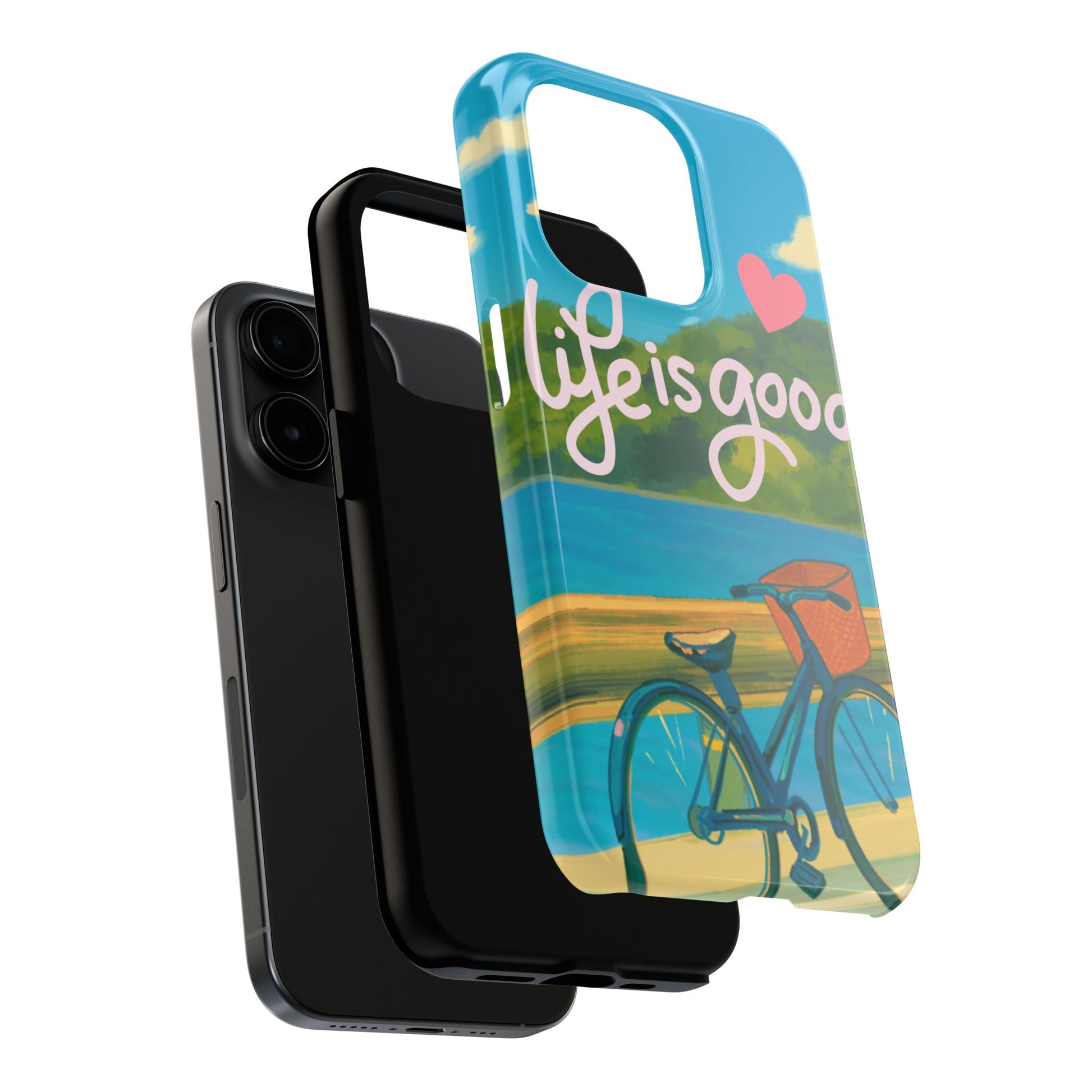 Vibrant Bicycle Design - Phone Case
