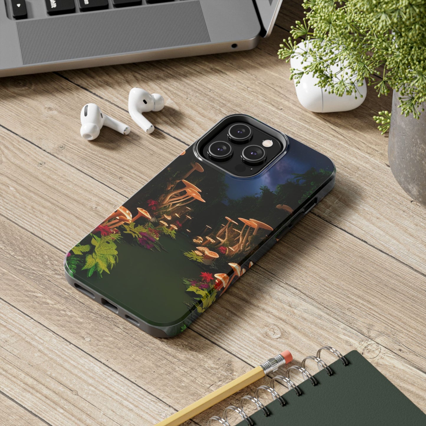 Mushroom Forest Tough Phone Case