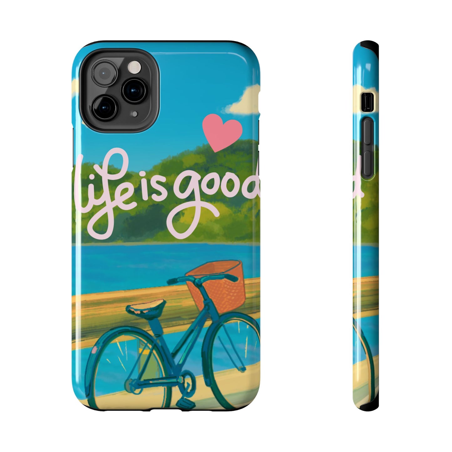 Vibrant Bicycle Design - Phone Case