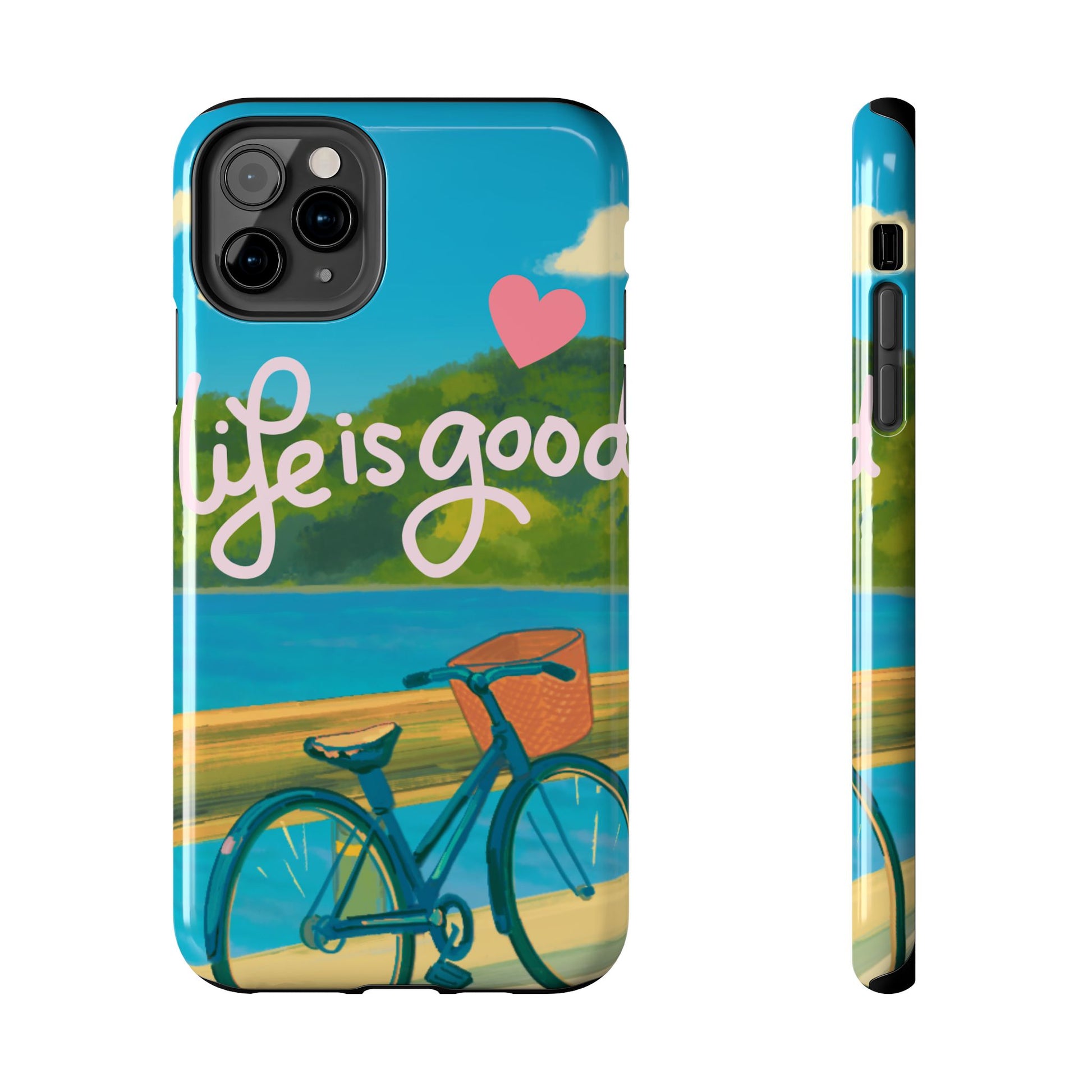 Vibrant Bicycle Design - Phone Case