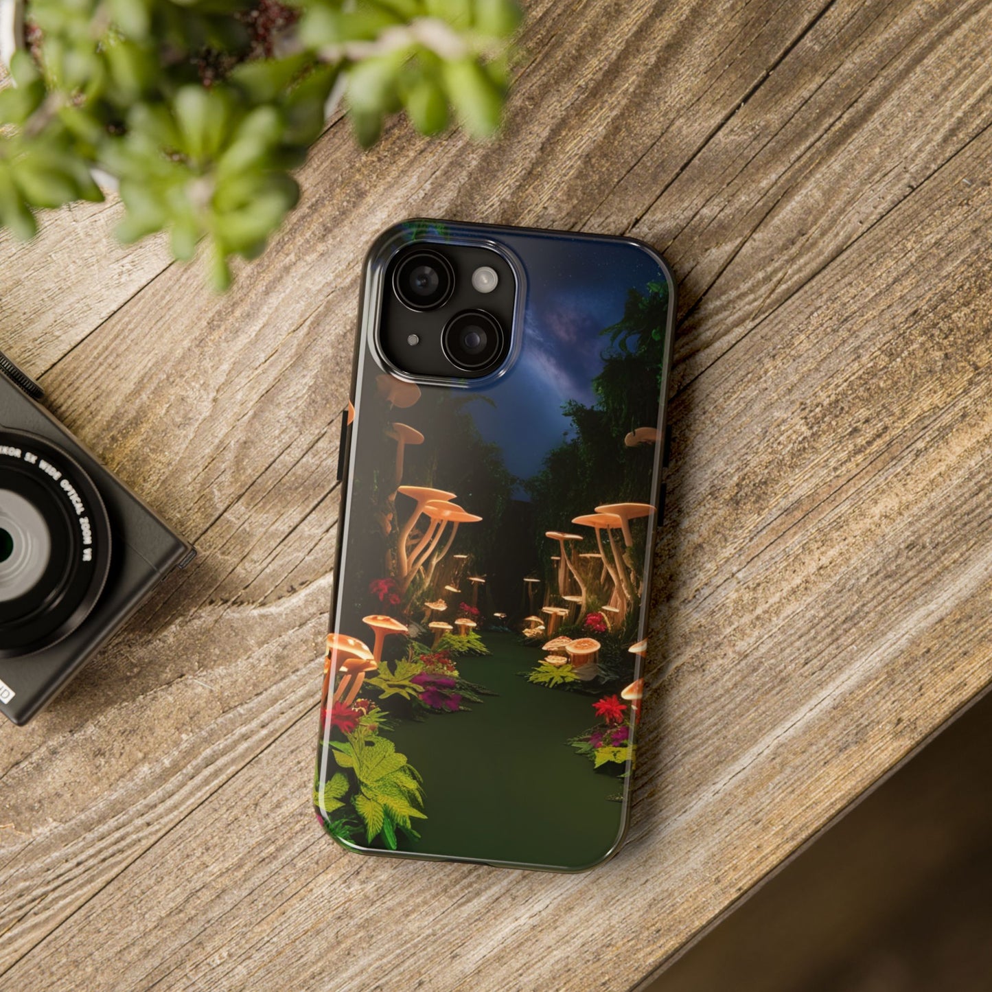 Mushroom Forest Tough Phone Case