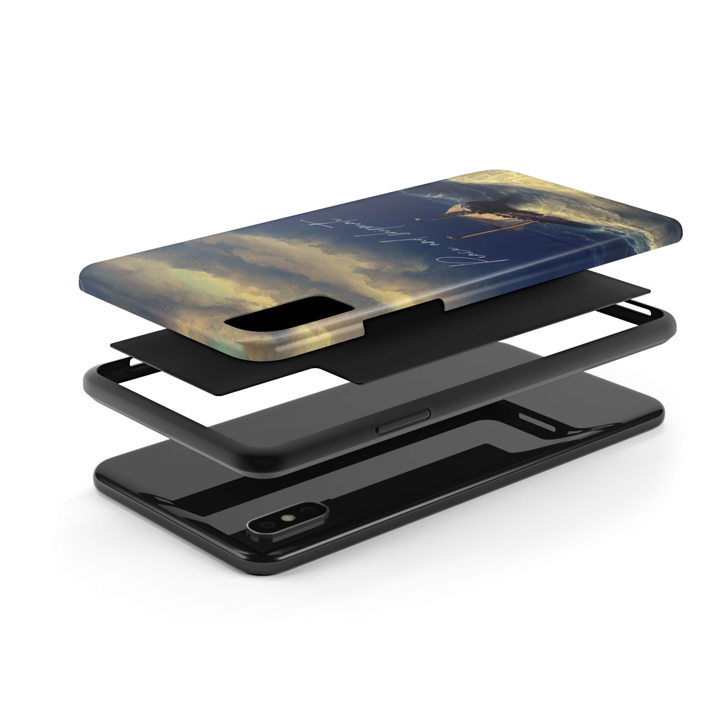 Artistic Phone Case - "Peace and Disparate" Design